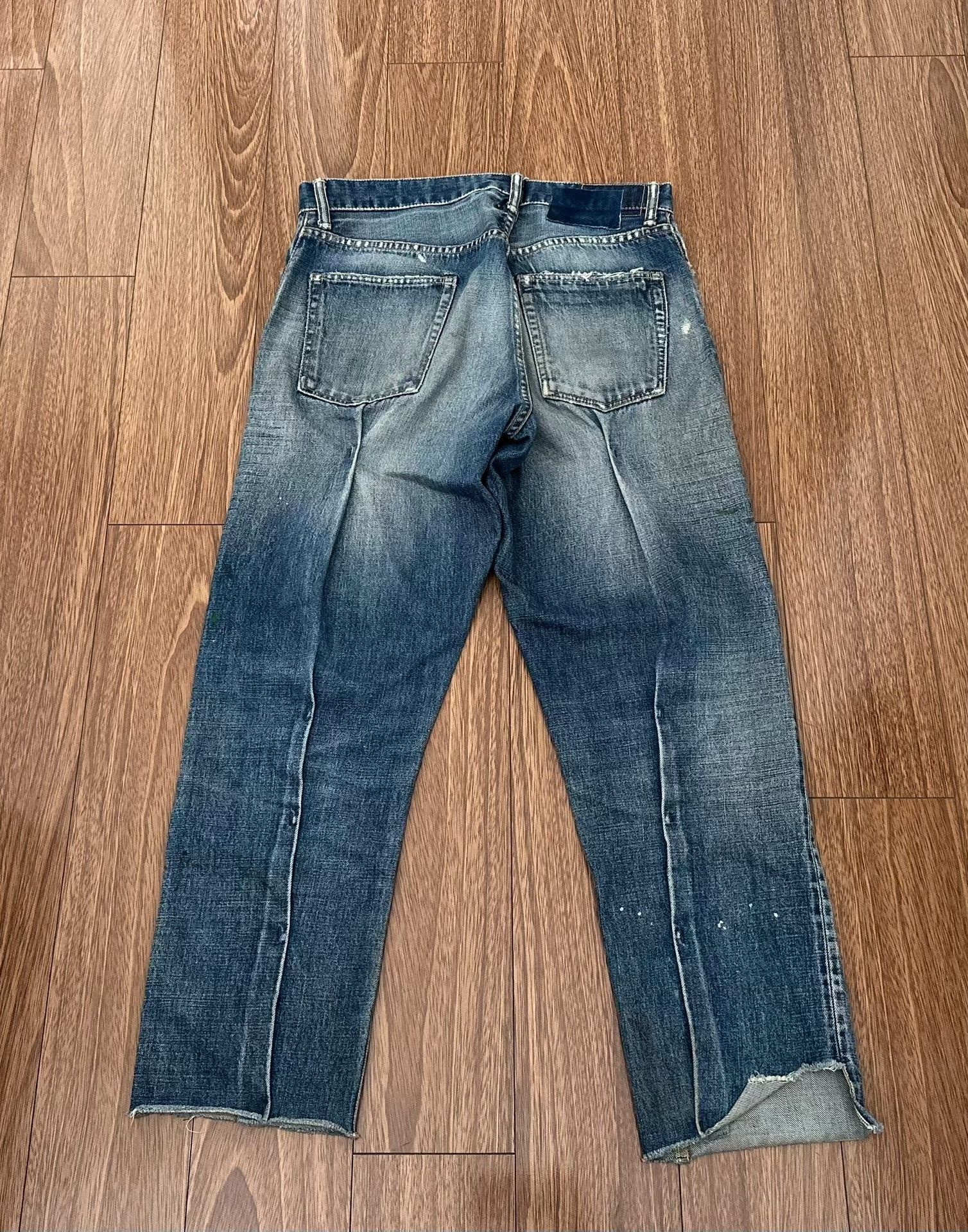 Visvim visvim journeyman tacked crash denim pants Size US 30 / EU 46 - 2 Thumbnail