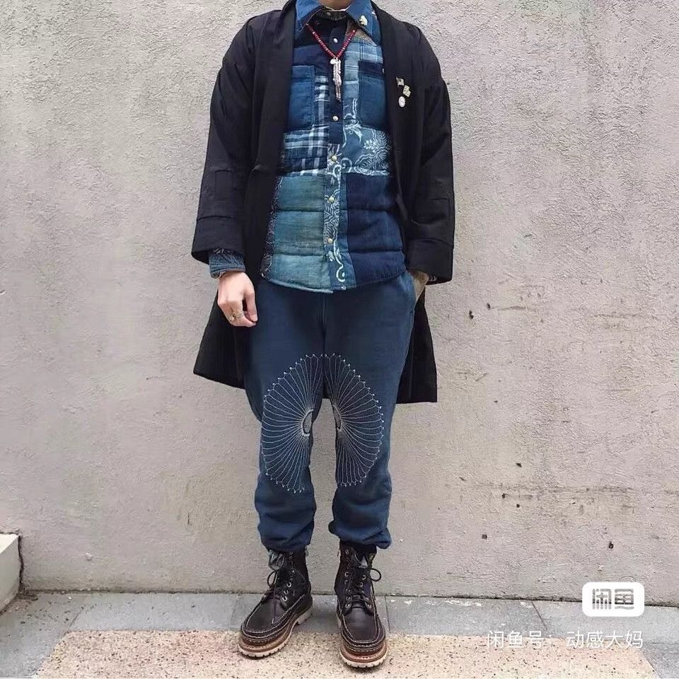 Kapital kapital vintage indigo casual pants Size US 30 / EU 46 - 4 Thumbnail