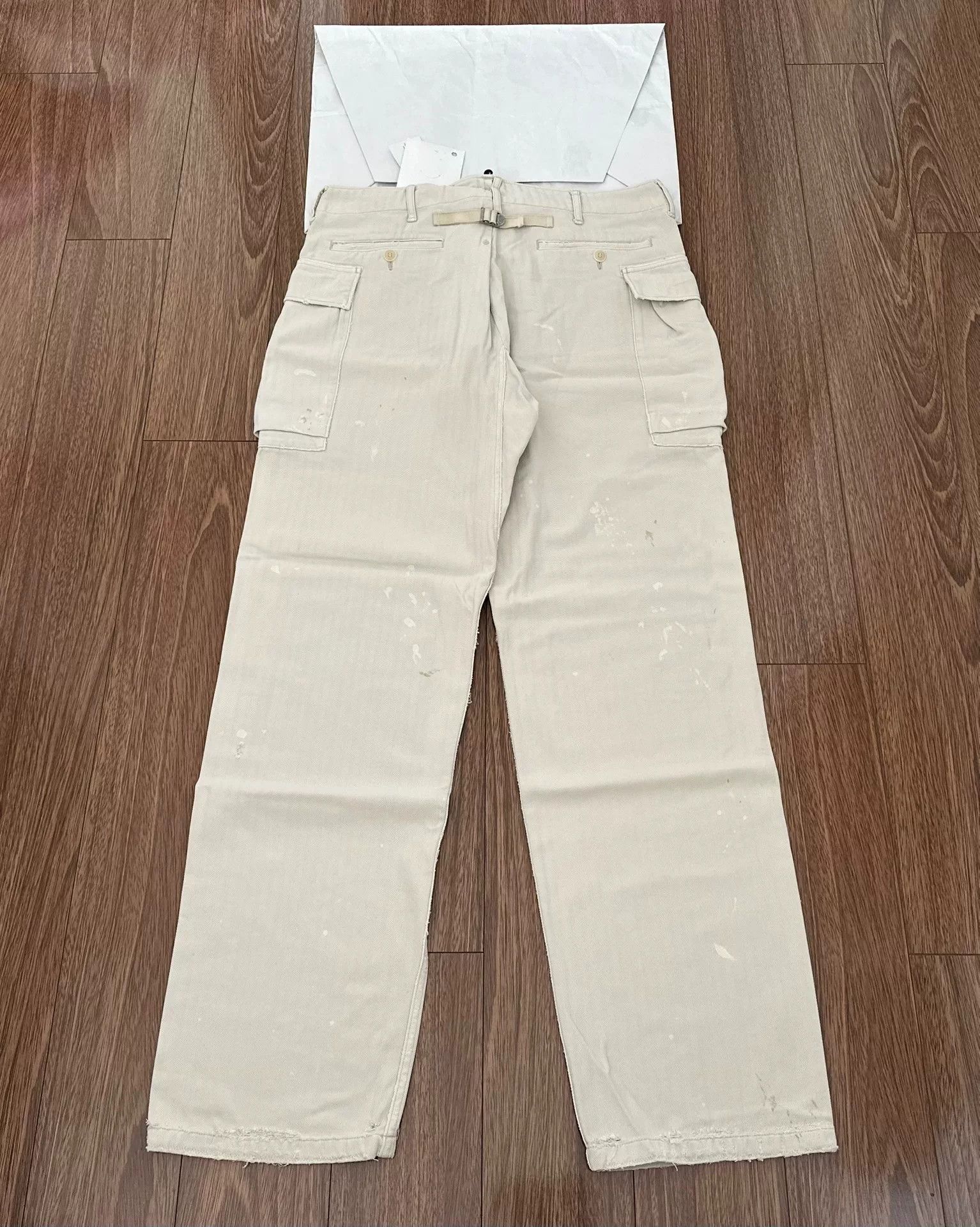 Visvim visvim veterans pants herringbone ivory 19ss Size US 34 / EU 50 - 2 Thumbnail
