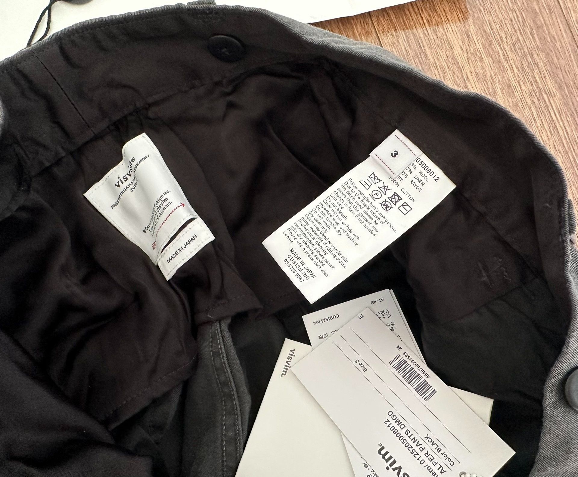 Visvim visvim black alper pants for casual wear Size US 30 / EU 46 - 5 Thumbnail