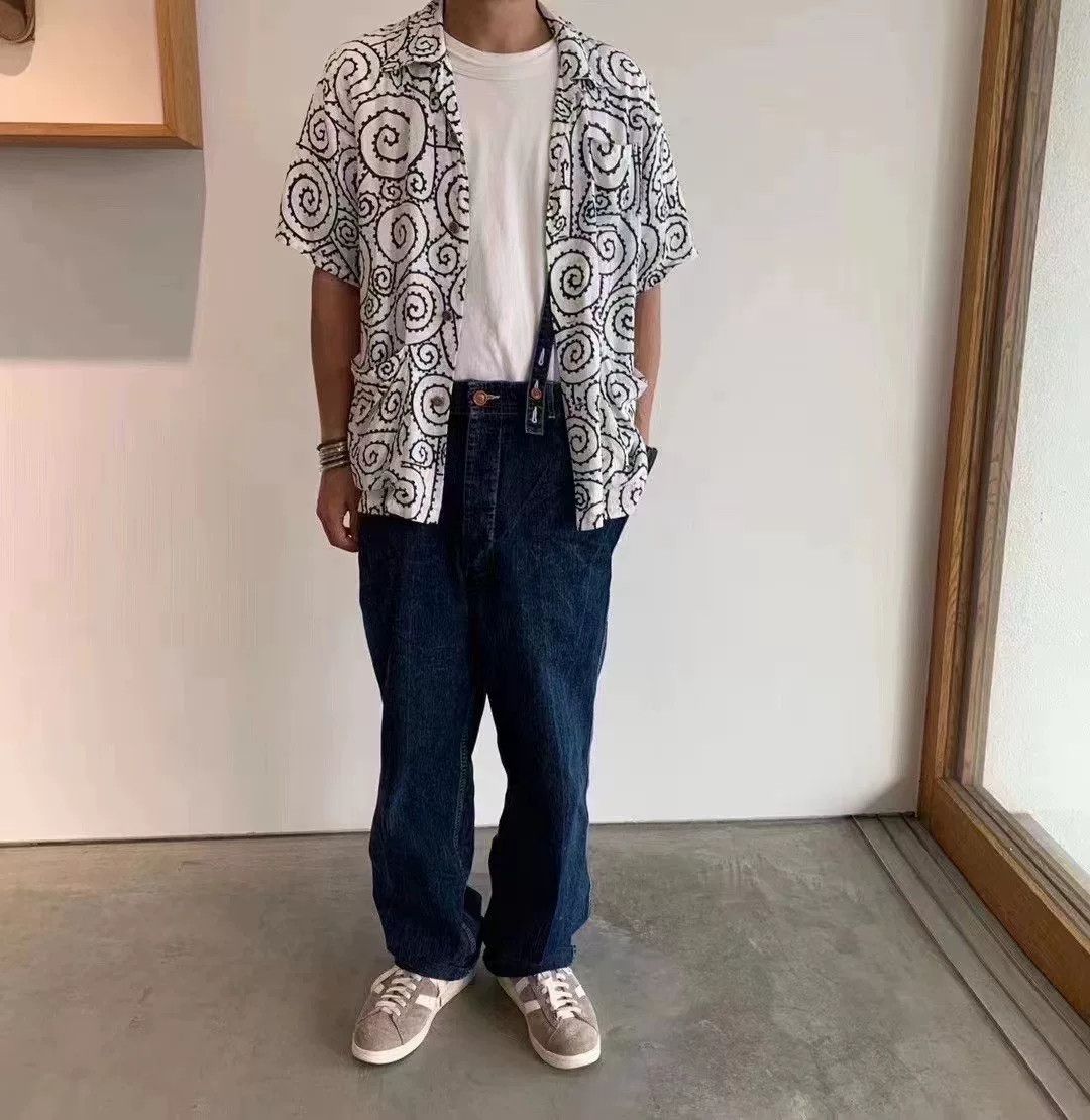 Visvim visvim ss camus braces pants in dry denim Size US 30 / EU 46 - 8 Thumbnail
