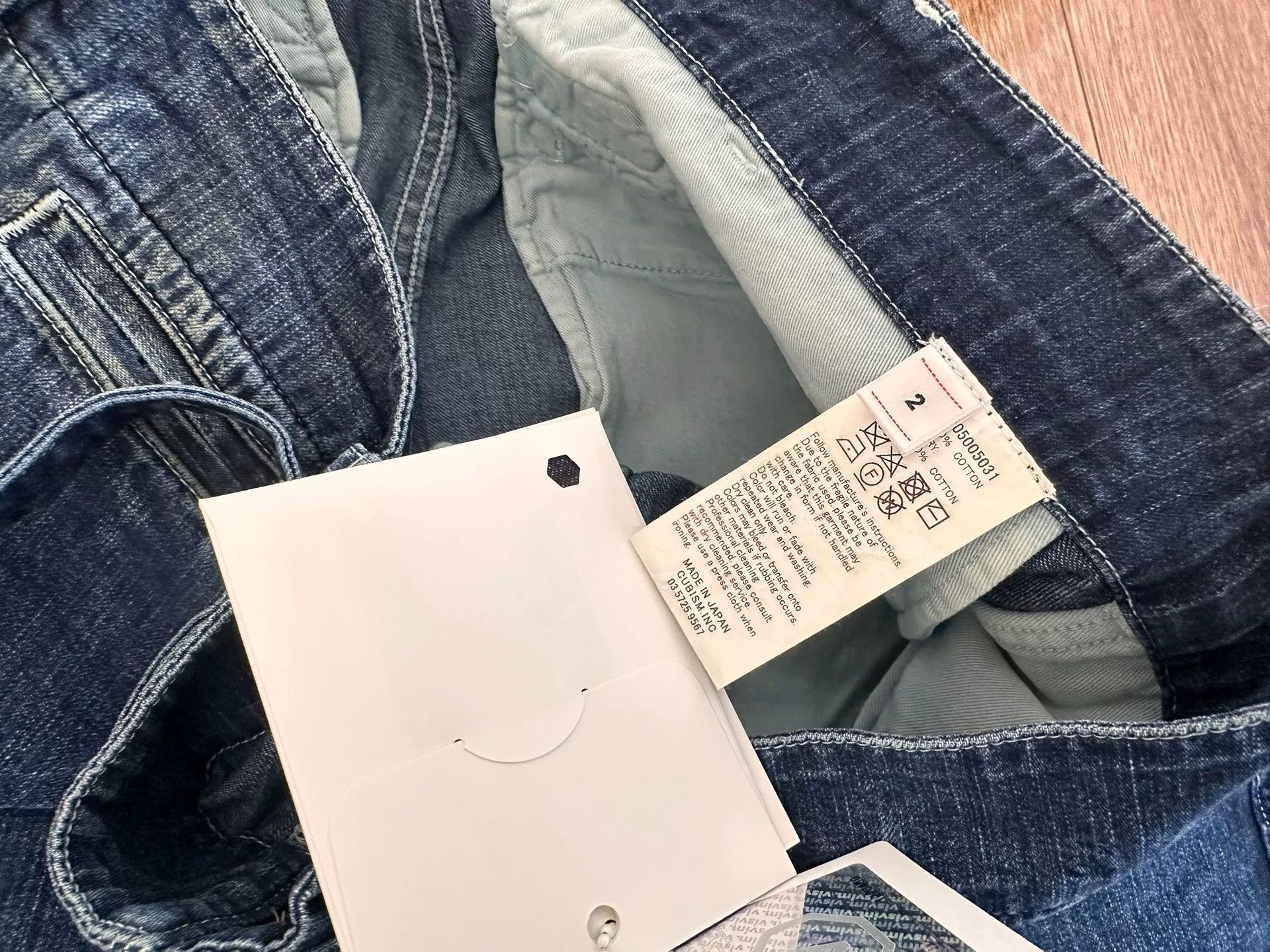 Visvim visvim ss camus braces pants in dry denim Size US 30 / EU 46 - 4 Thumbnail