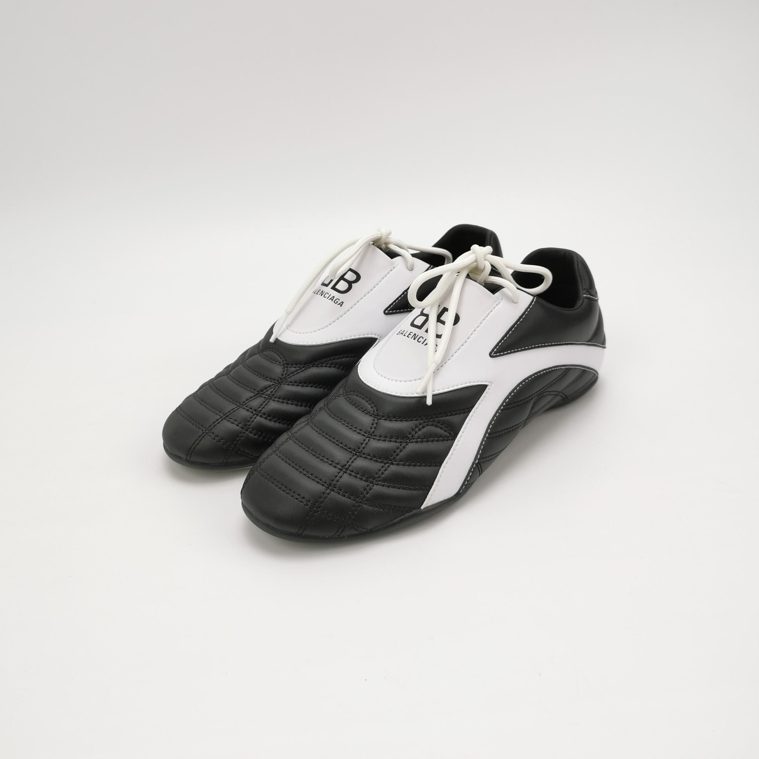 Balenciaga Balenciaga Track BB Logo Black White Casual Shoes 40 Size US 7 / EU 40 - 4 Thumbnail