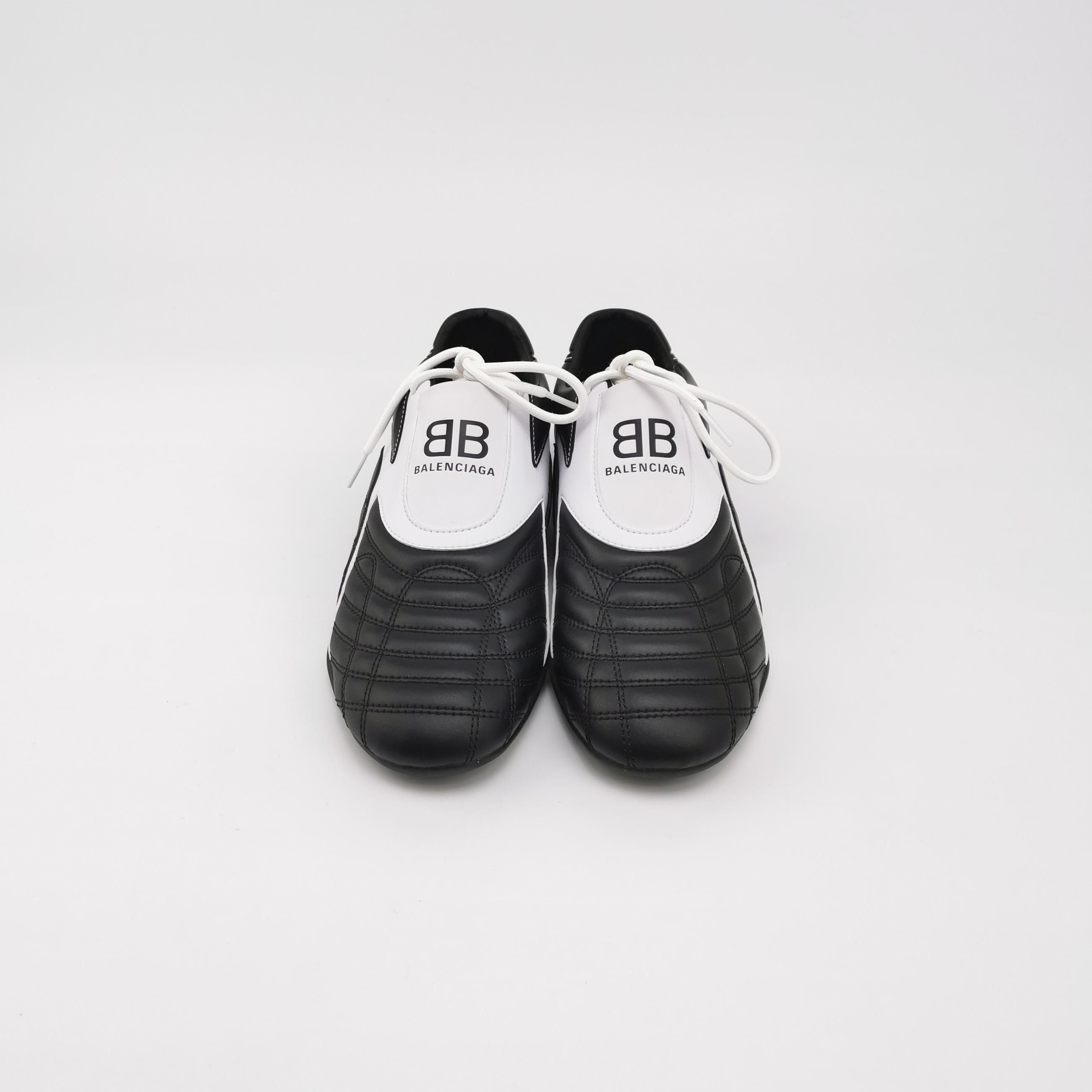 Balenciaga Balenciaga Zen Leather Colorblock Logo Lace-Up Casual Shoes 40 Size US 7.5 / EU 40-41 - 5 Thumbnail