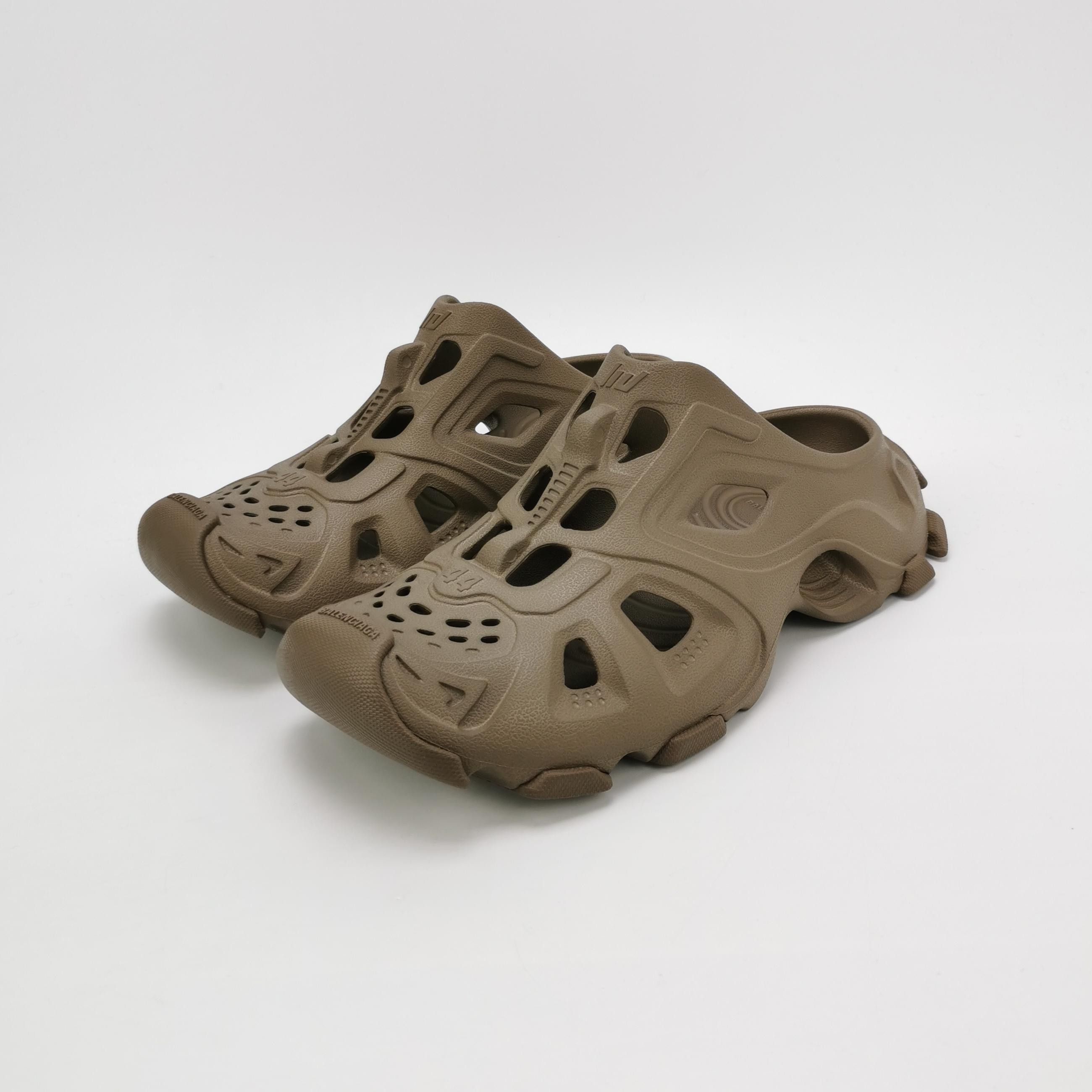 Balenciaga Balenciaga Cutout Logo Slide Sandals 44 Size US 11 / EU 44 - 4 Thumbnail