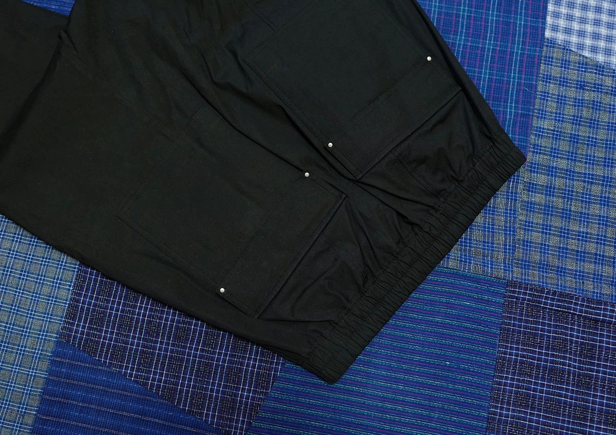 Rick Owens rick owens drawstring black pants for men Size US 34 / EU 50 - 5 Thumbnail