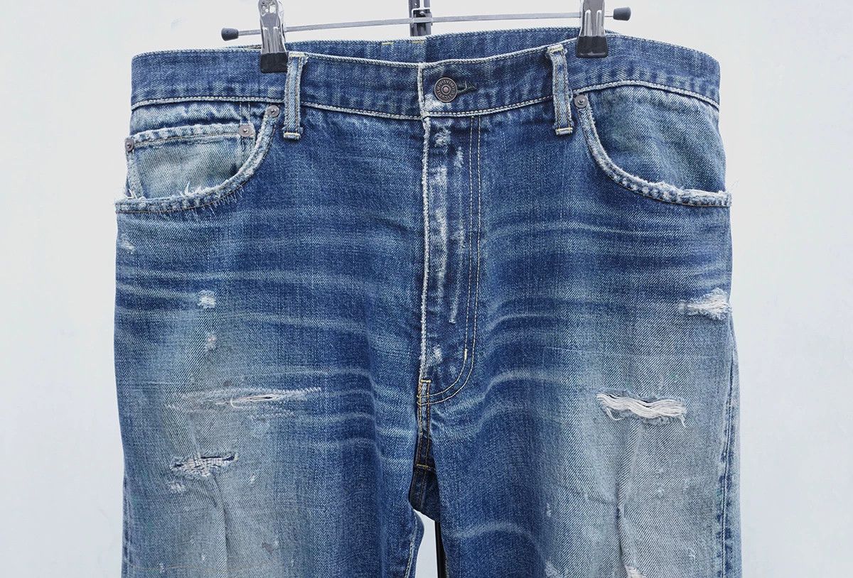 Visvim visvim journeyman denim pants with damage Size US 30 / EU 46 - 3 Thumbnail