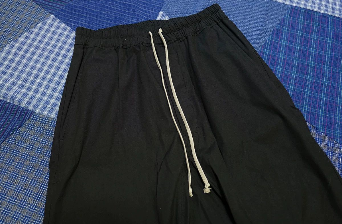 Rick Owens rick owens drawstring black pants for men Size US 31 - 4 Thumbnail