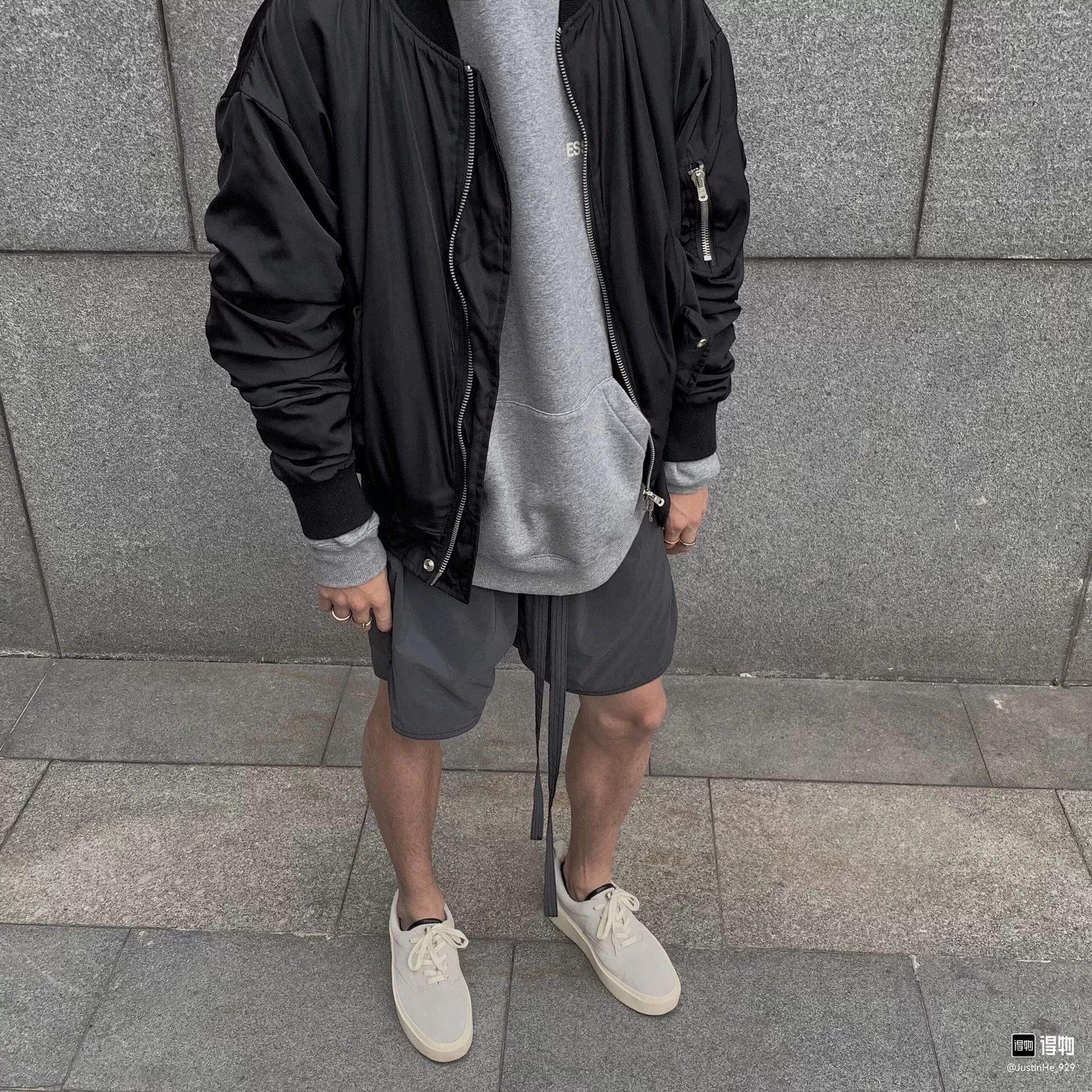 Fear of God fear of god gray shorts with drawstring Size US 31 - 7 Thumbnail