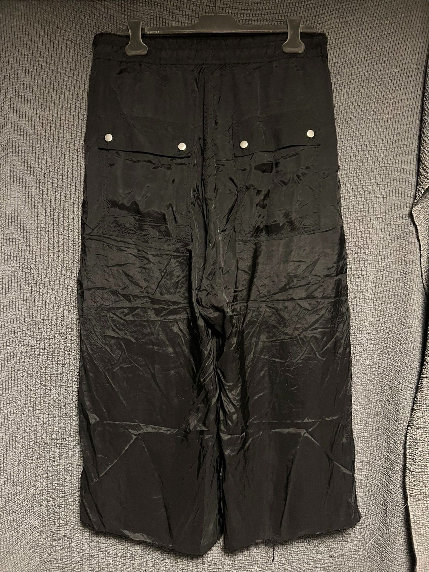 Rick Owens rick owens distressed wide-leg pants Size US 34 / EU 50 - 4 Thumbnail