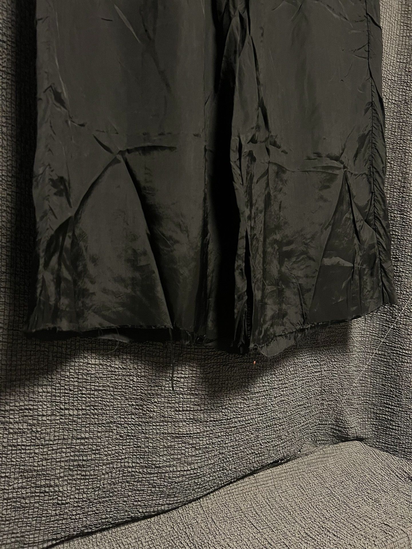 Rick Owens rick owens distressed wide-leg pants Size US 34 / EU 50 - 2 Thumbnail