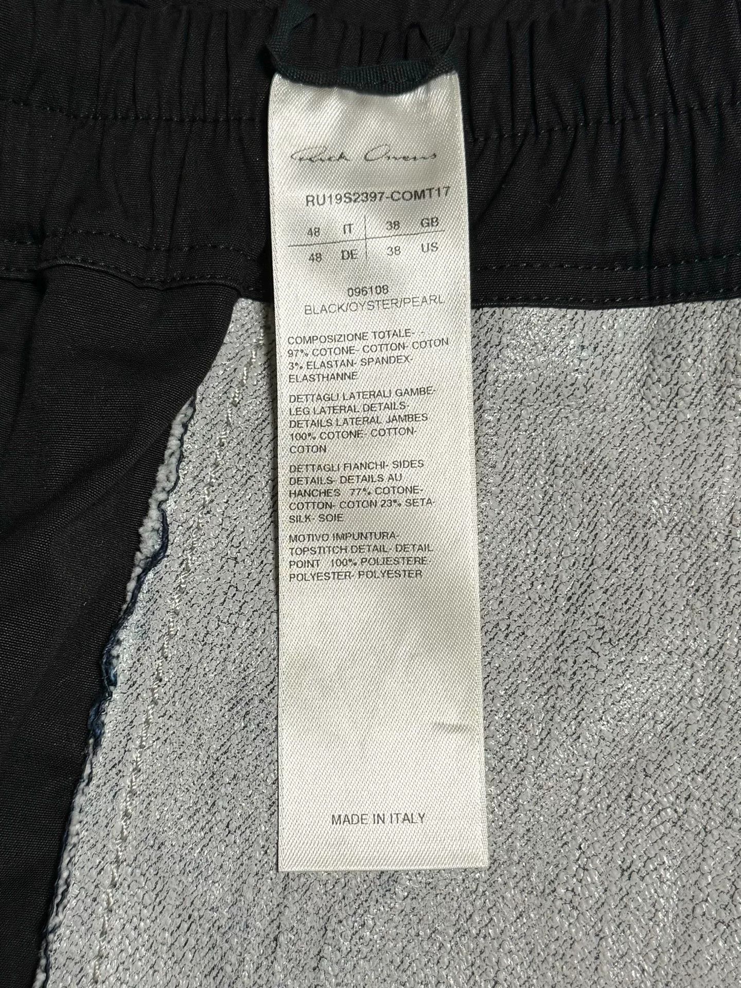 Rick Owens rick owens ro black shorts for men Size US 38 / EU 54 - 3 Thumbnail