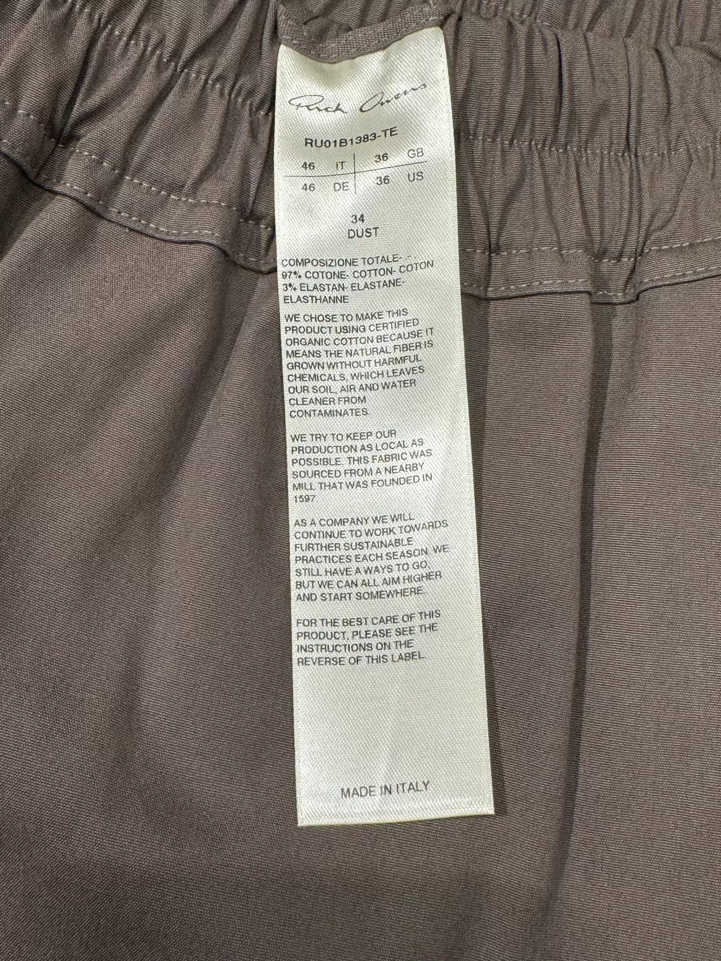 Rick Owens rick owens ro gap shorts in cotton Size US 36 / EU 52 - 3 Thumbnail