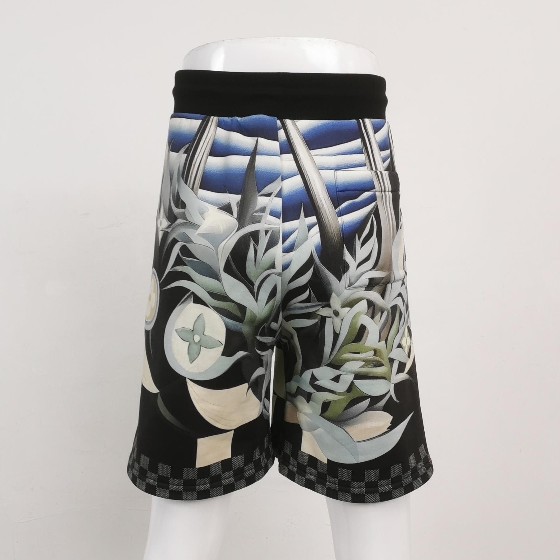 Louis Vuitton Louis Vuitton Cotton Colorblock Printed Shorts XL Size US 36 / EU 52 - 3 Thumbnail