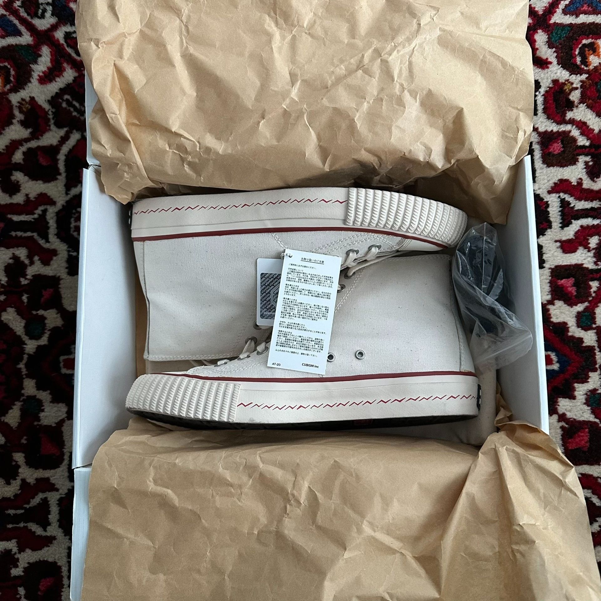 Visvim visvim skagway hi canvas sneakers size 8 Size US 8 / EU 41 - 9 Thumbnail