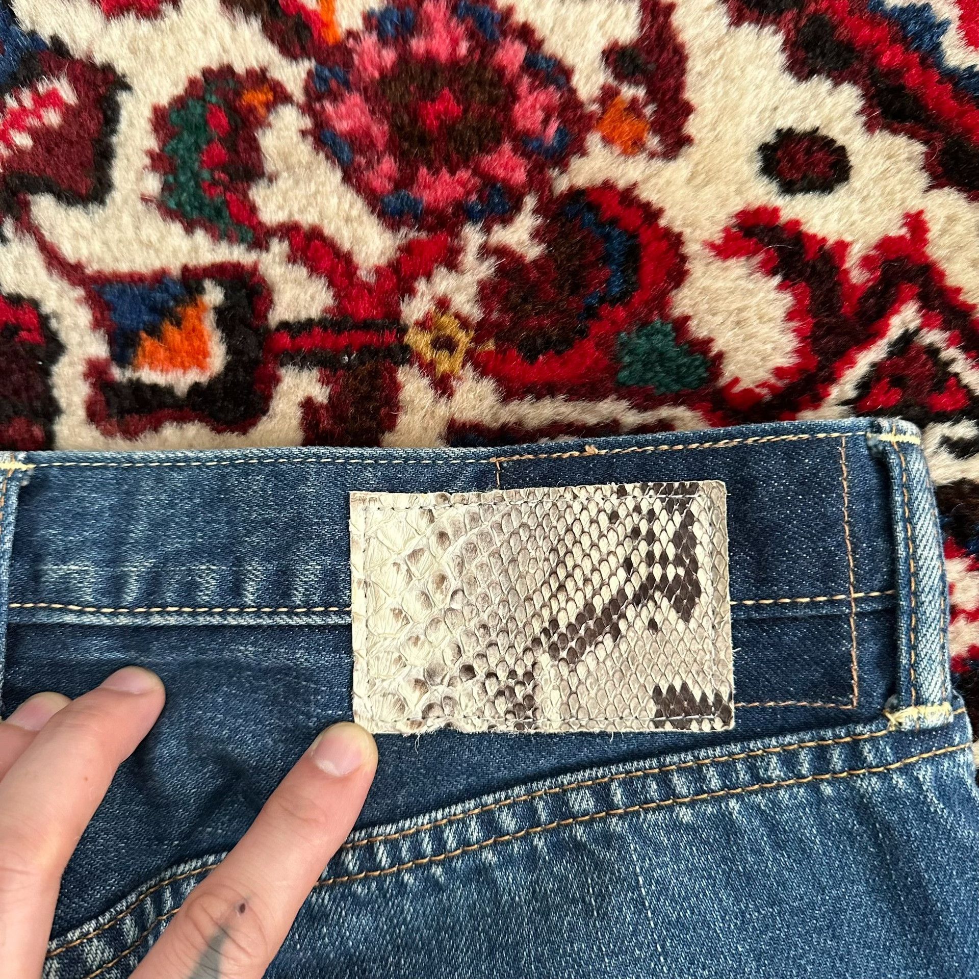 Visvim visvim fluxus denim jeans w32l30 Size US 32 / EU 48 - 7 Thumbnail