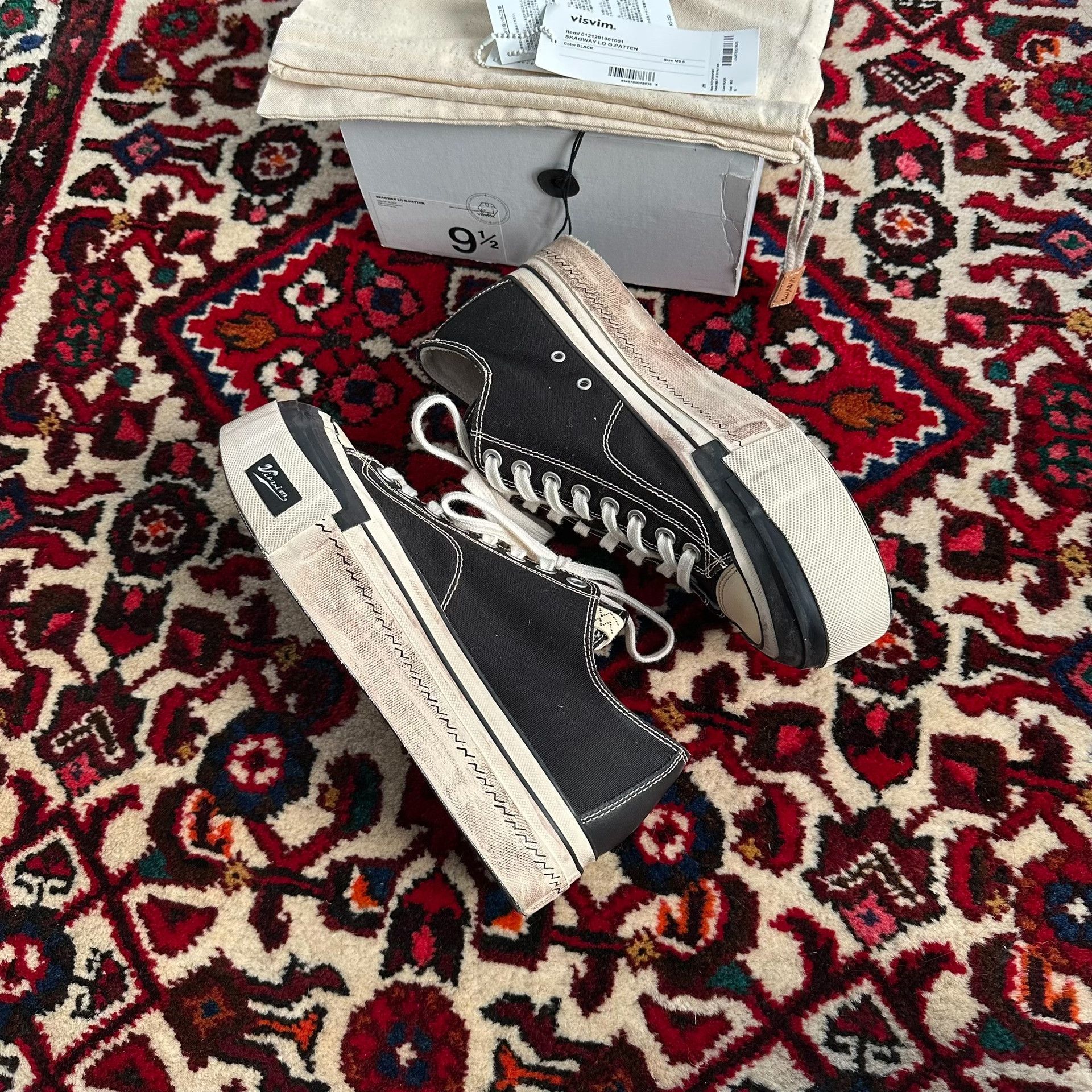Visvim visvim skagway canvas shoes size 9.5 Size US 9.5 / EU 42-43 - 5 Thumbnail