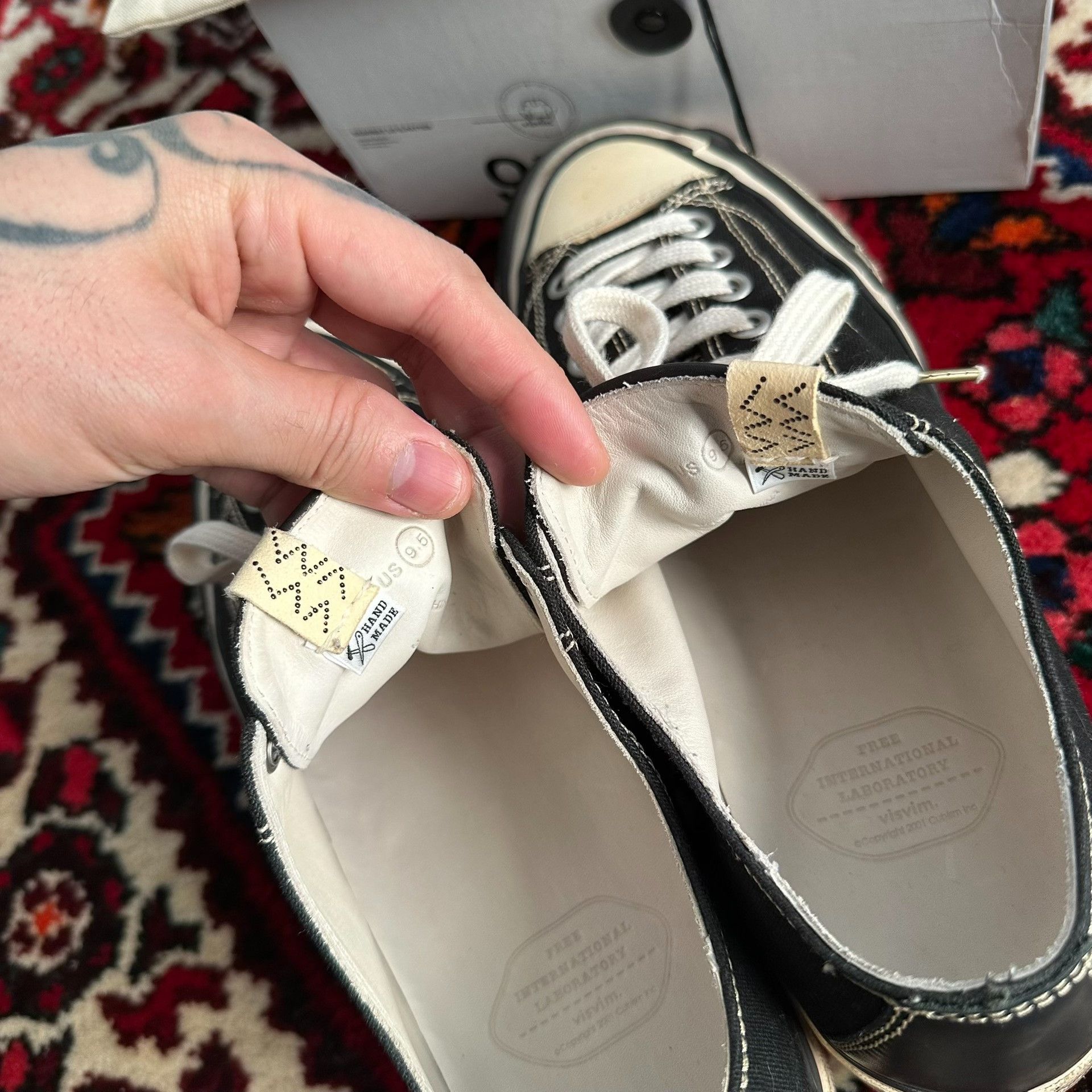 Visvim visvim skagway canvas shoes size 9.5 Size US 9.5 / EU 42-43 - 6 Thumbnail