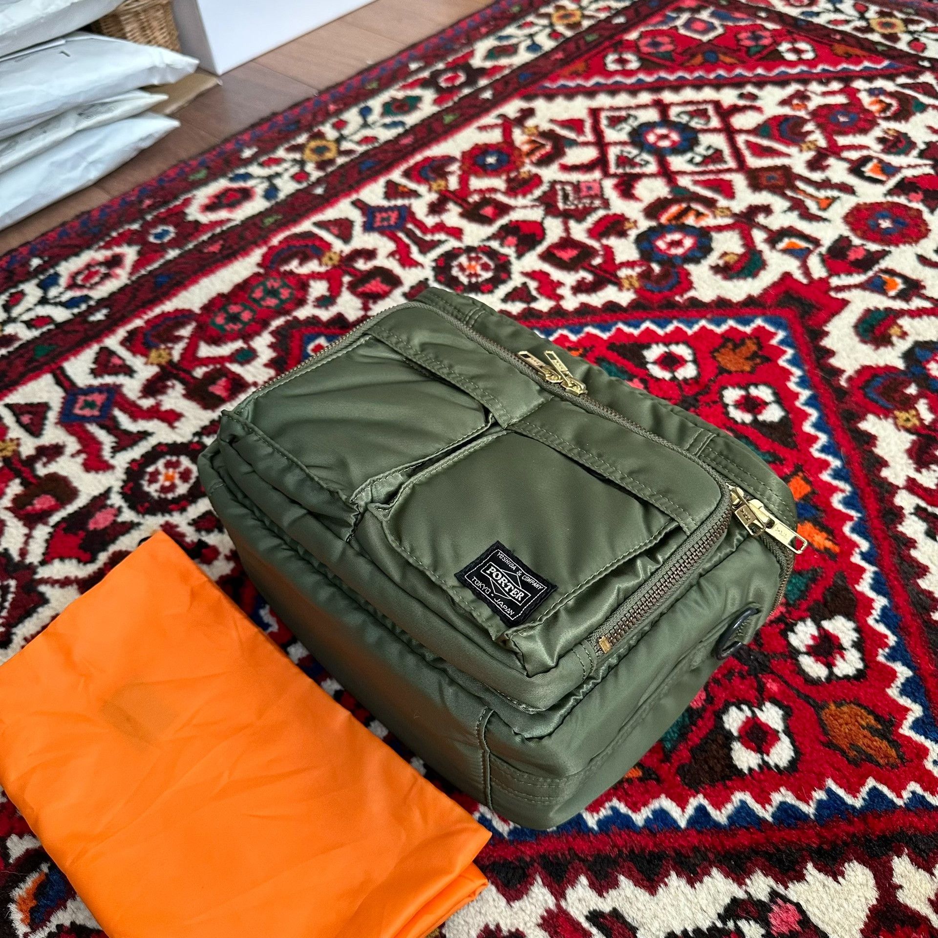 Porter porter tanker camera bag in green Size ONE SIZE - 2 Thumbnail
