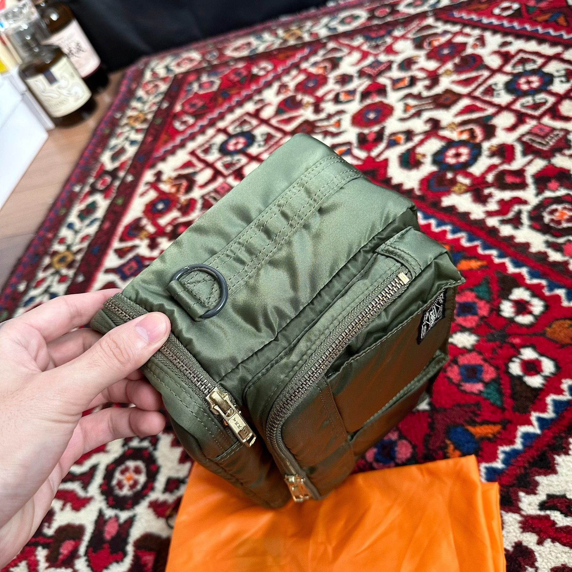 Porter porter tanker camera bag in green Size ONE SIZE - 6 Thumbnail
