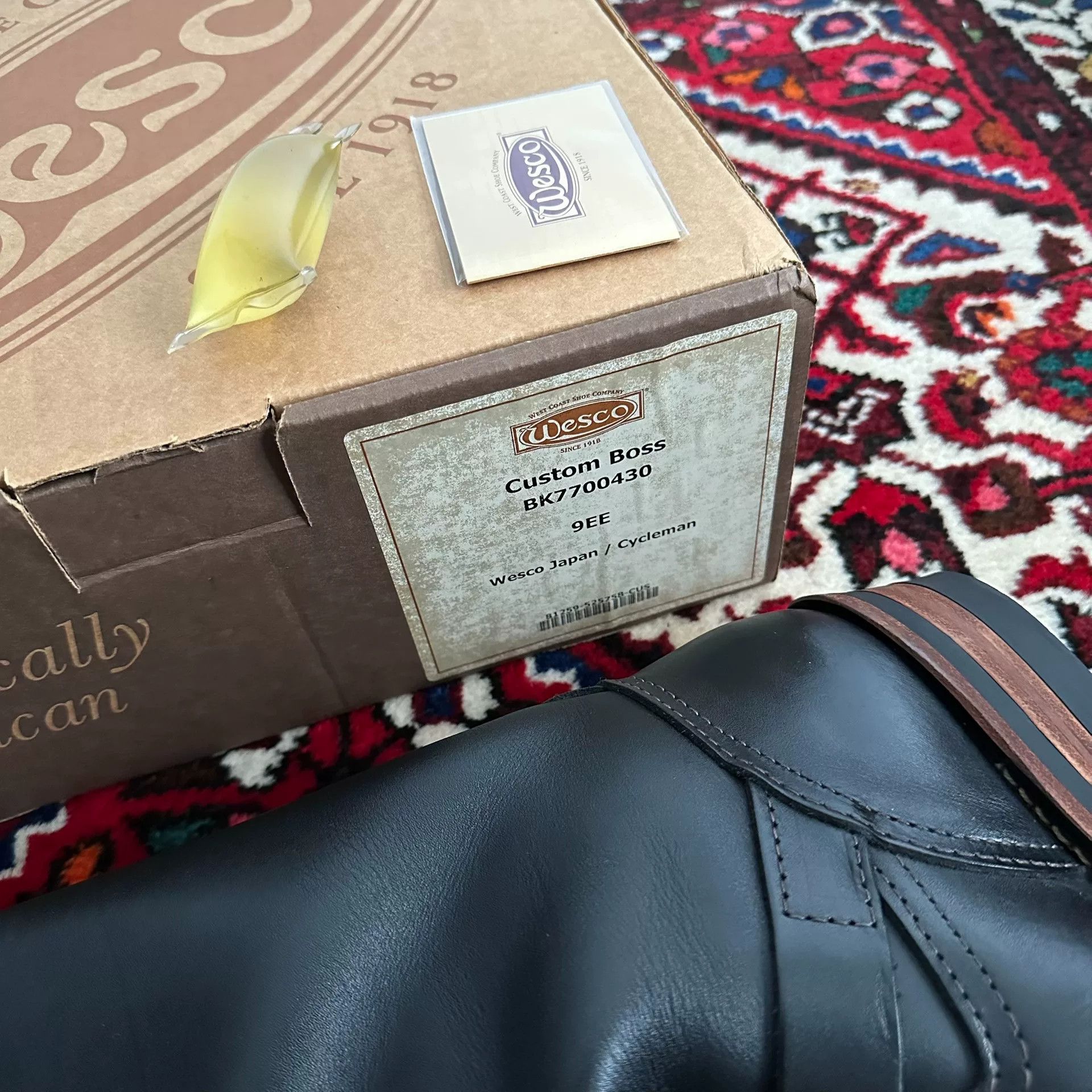WESCO wesco custom boss engineer boots 9EE | Grailed