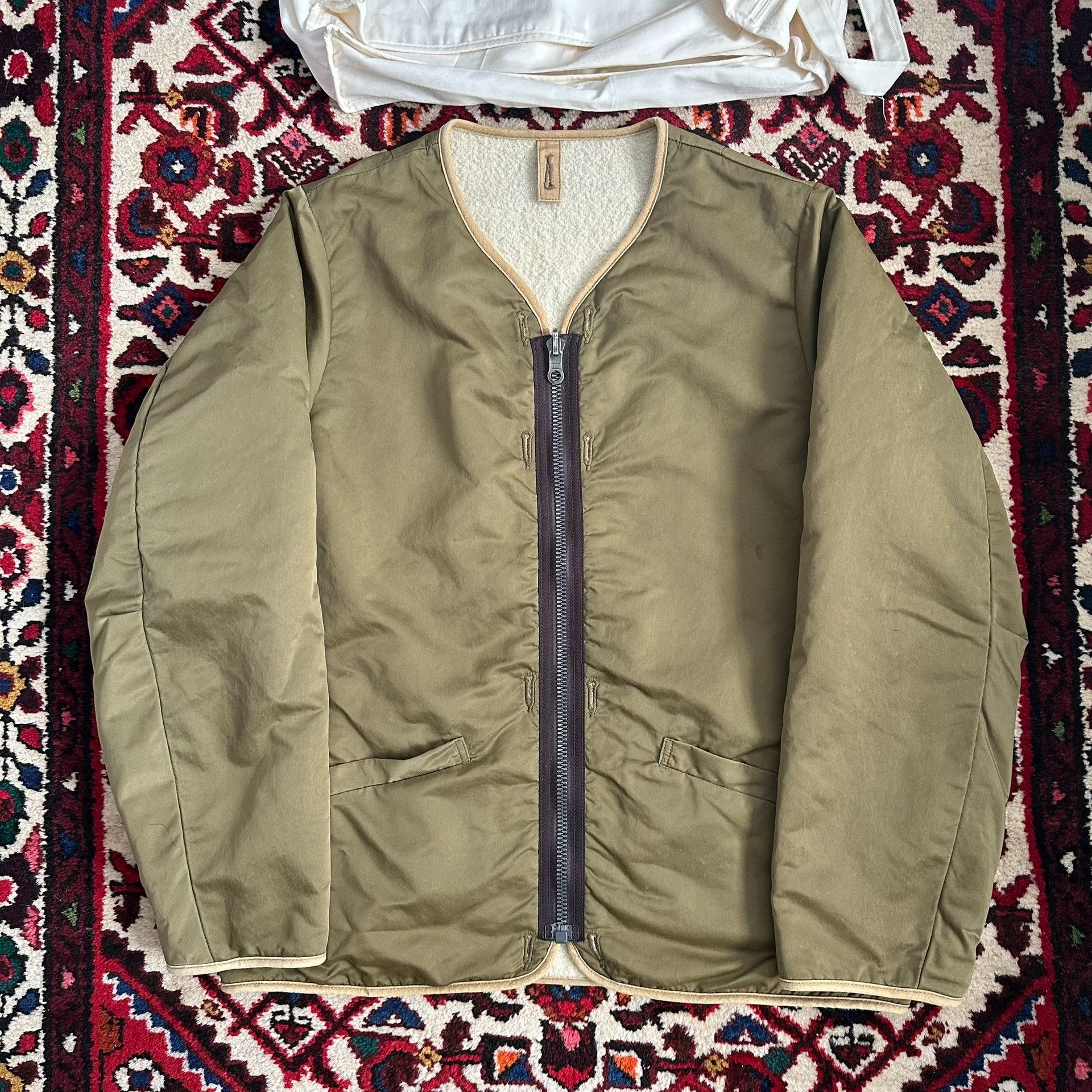 Visvim visvim iris liner jacket in khaki green Size US M / EU 48-50 / 2 - 2 Thumbnail