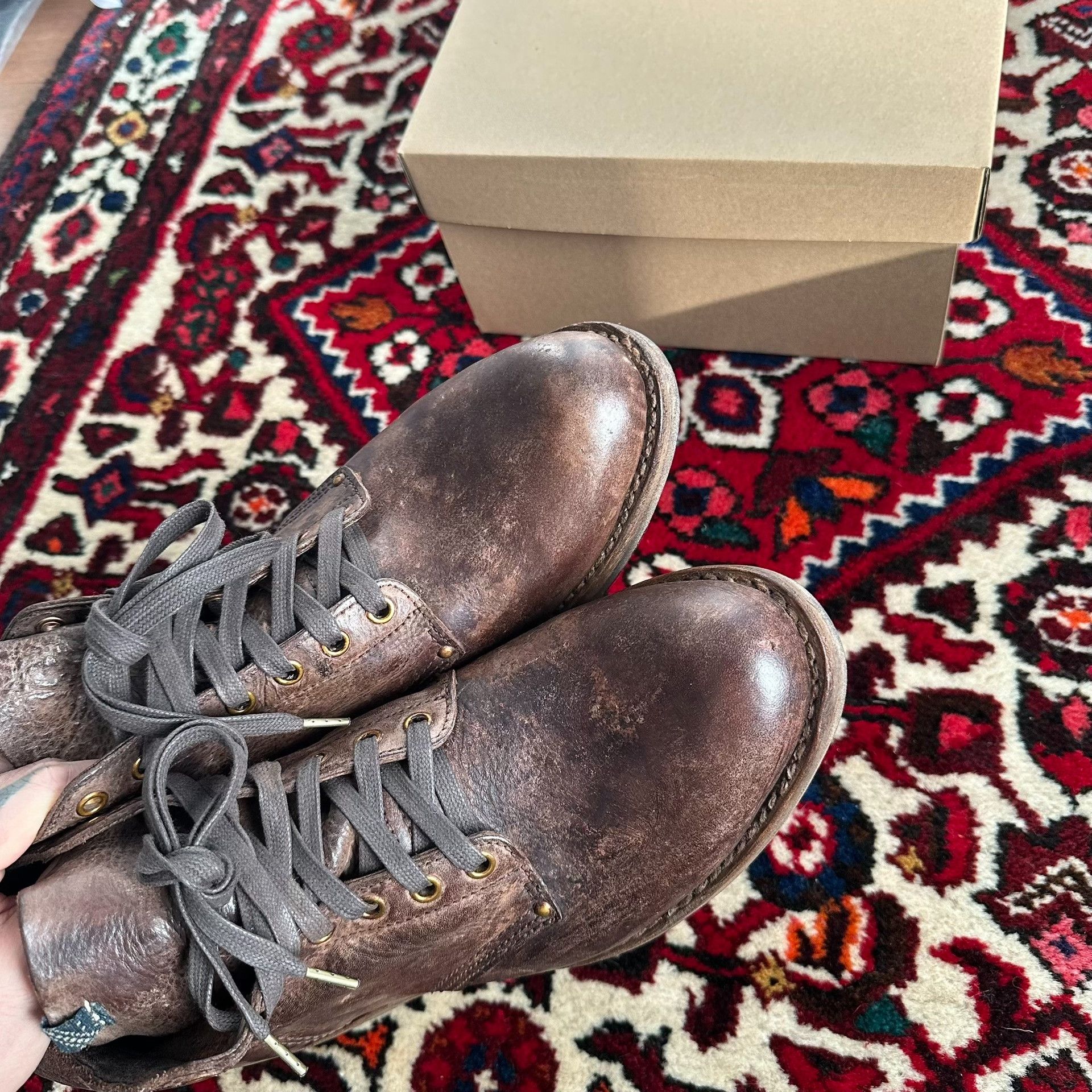 Visvim visvim brigadier boots size m10.5 Size US 10.5 / EU 43-44 - 4 Thumbnail