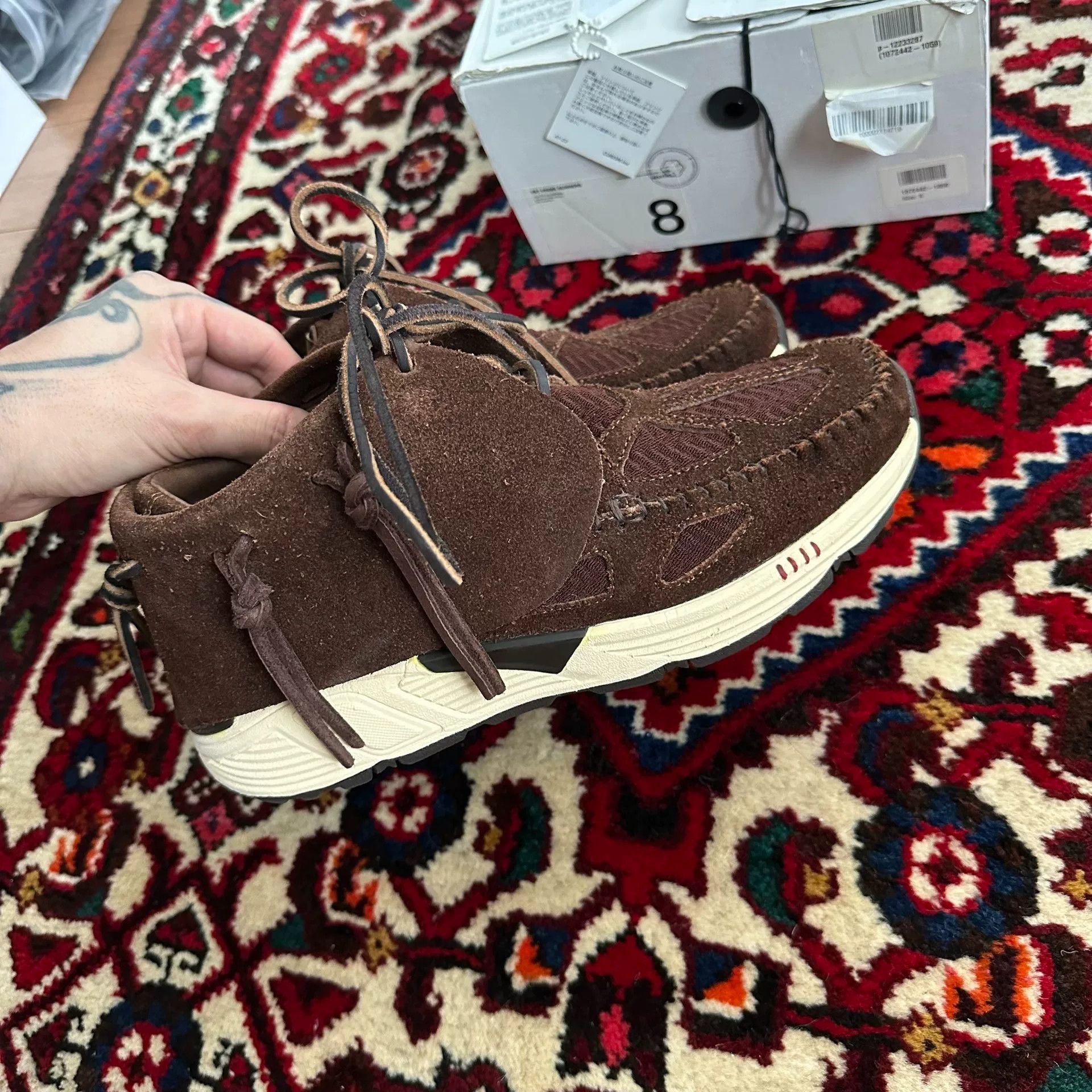 Visvim visvim FBT suede fringe boots size 8 Size US 8 / EU 41 - 4 Thumbnail