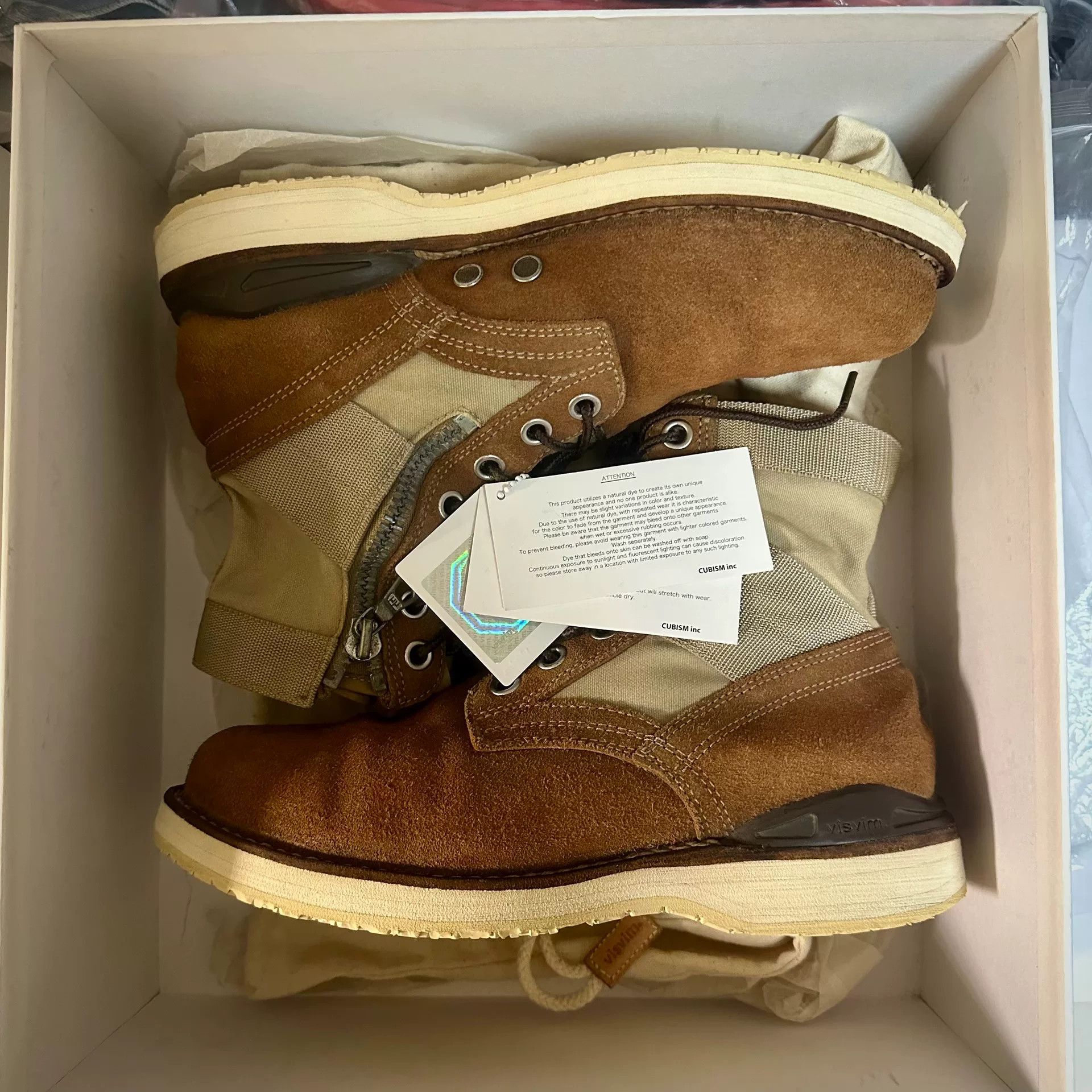 Visvim visvim camel boots with perfect leather condition Size US 8.5 / EU 41-42 - 8 Thumbnail
