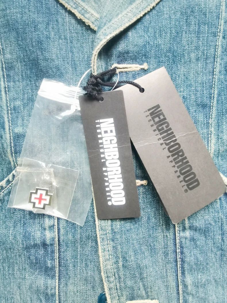 Neighborhood Neighborhood Denim Blazer Jacket Size US S / EU 44-46 / 1 - 5 Thumbnail