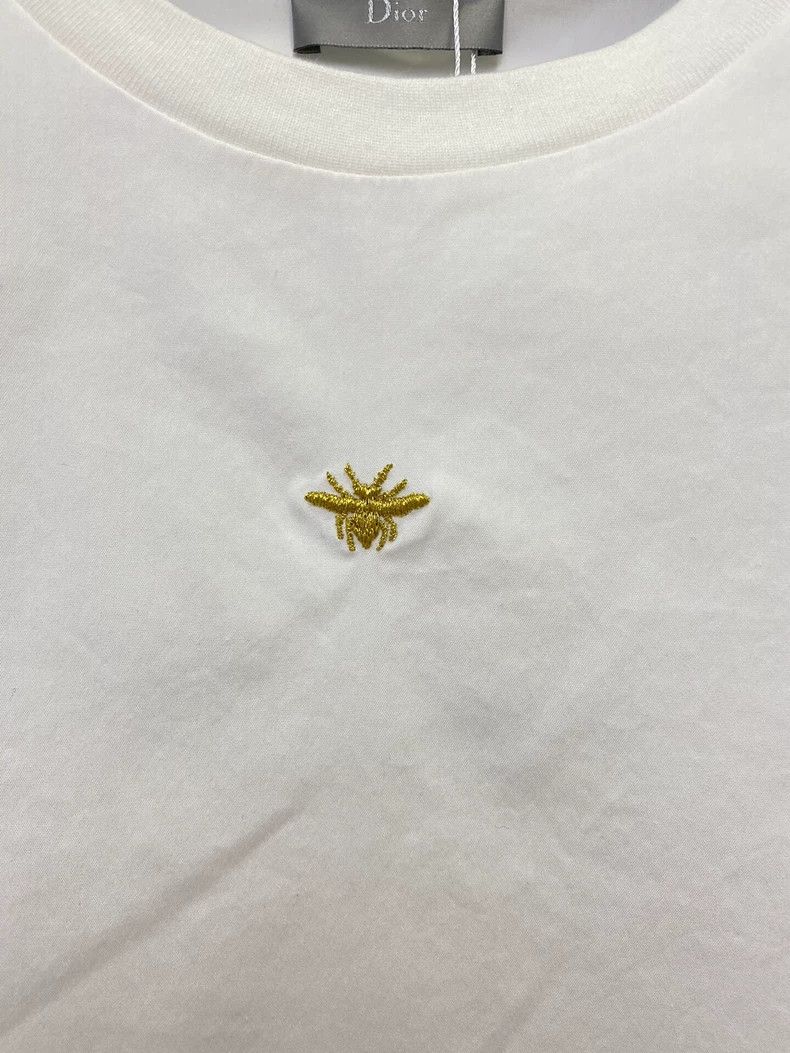 Dior Dior White Short Sleeve T-shirt Size US M / EU 48-50 / 2 - 2 Thumbnail