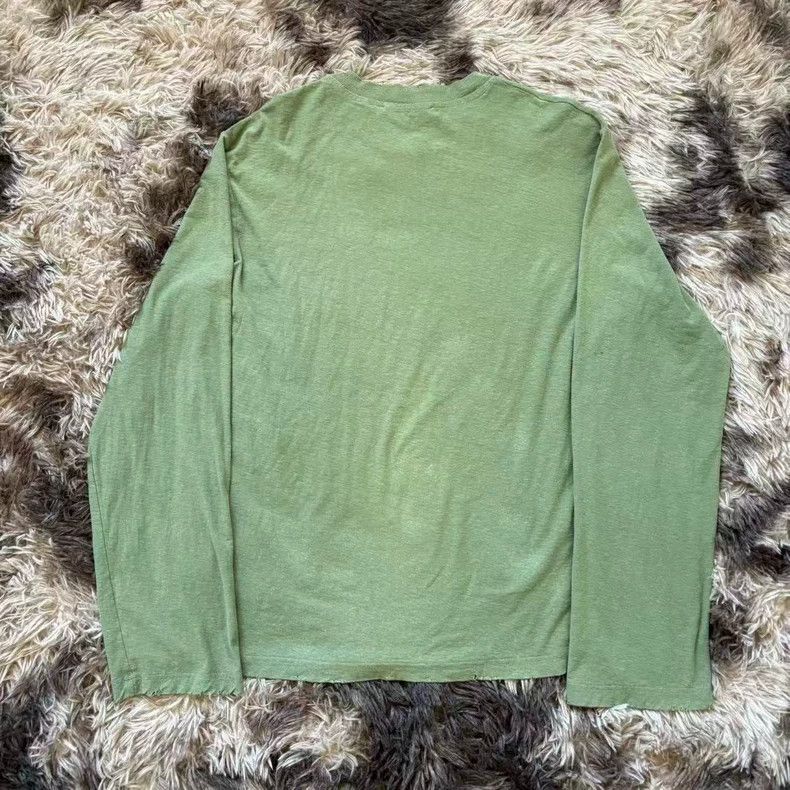 Acne Studios Acne Studios 1996 Green Long Sleeve Tee Size US S / EU 44-46 / 1 - 2 Thumbnail