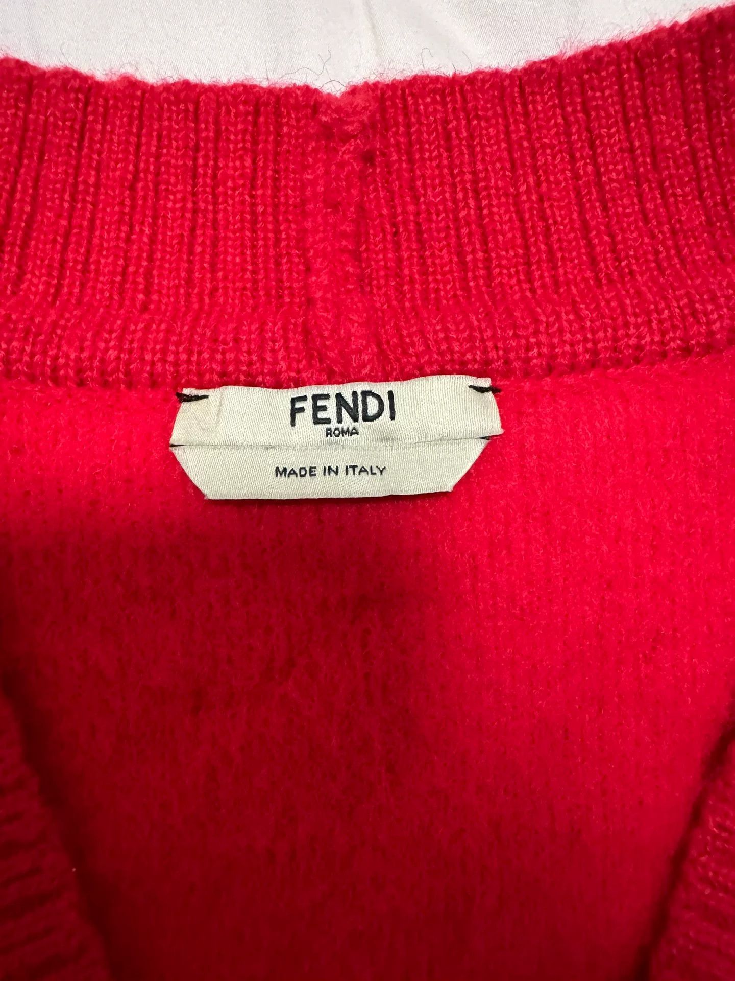Fendi FENDI 21FW V-neck Embroidered Cardigan Size US M / EU 48-50 / 2 - 5 Thumbnail
