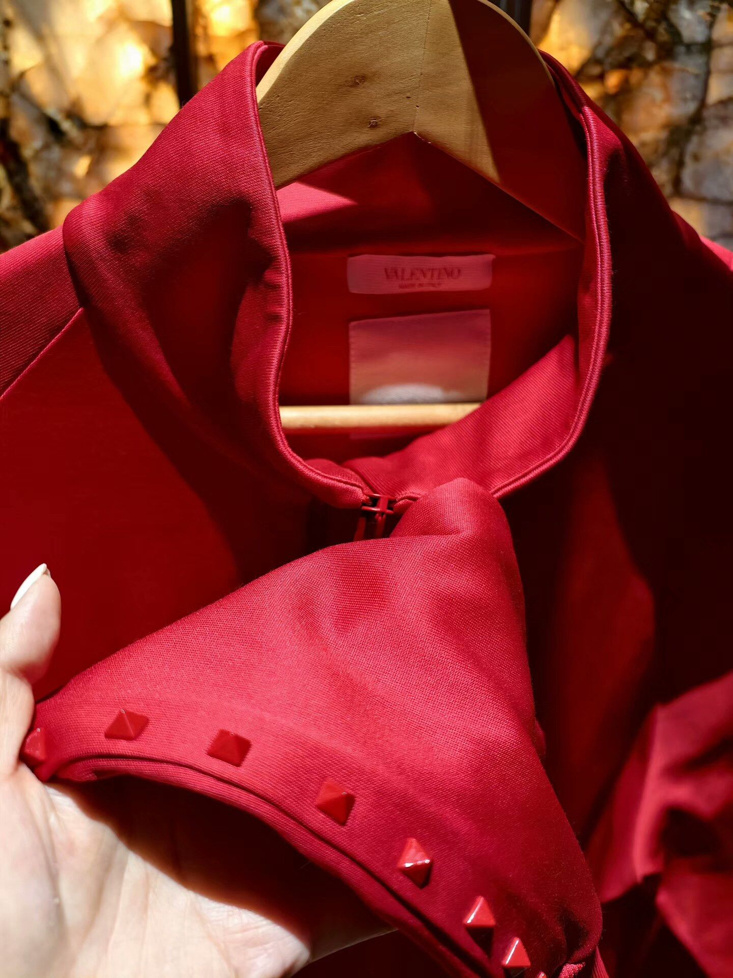 Valentino Valentino Red Rivet Jacket Size 185 Size US XXL / EU 58 / 5 - 3 Thumbnail