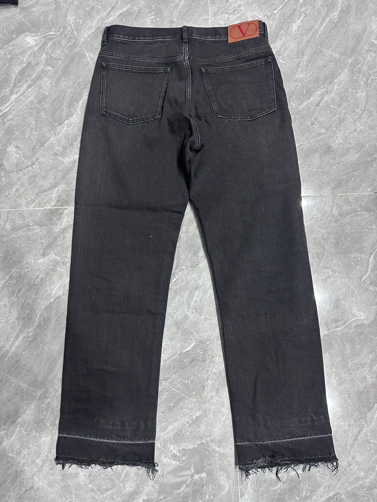 Valentino Valentino Fringe Flared Denim Jeans Size US 32 / EU 48 - 2 Thumbnail