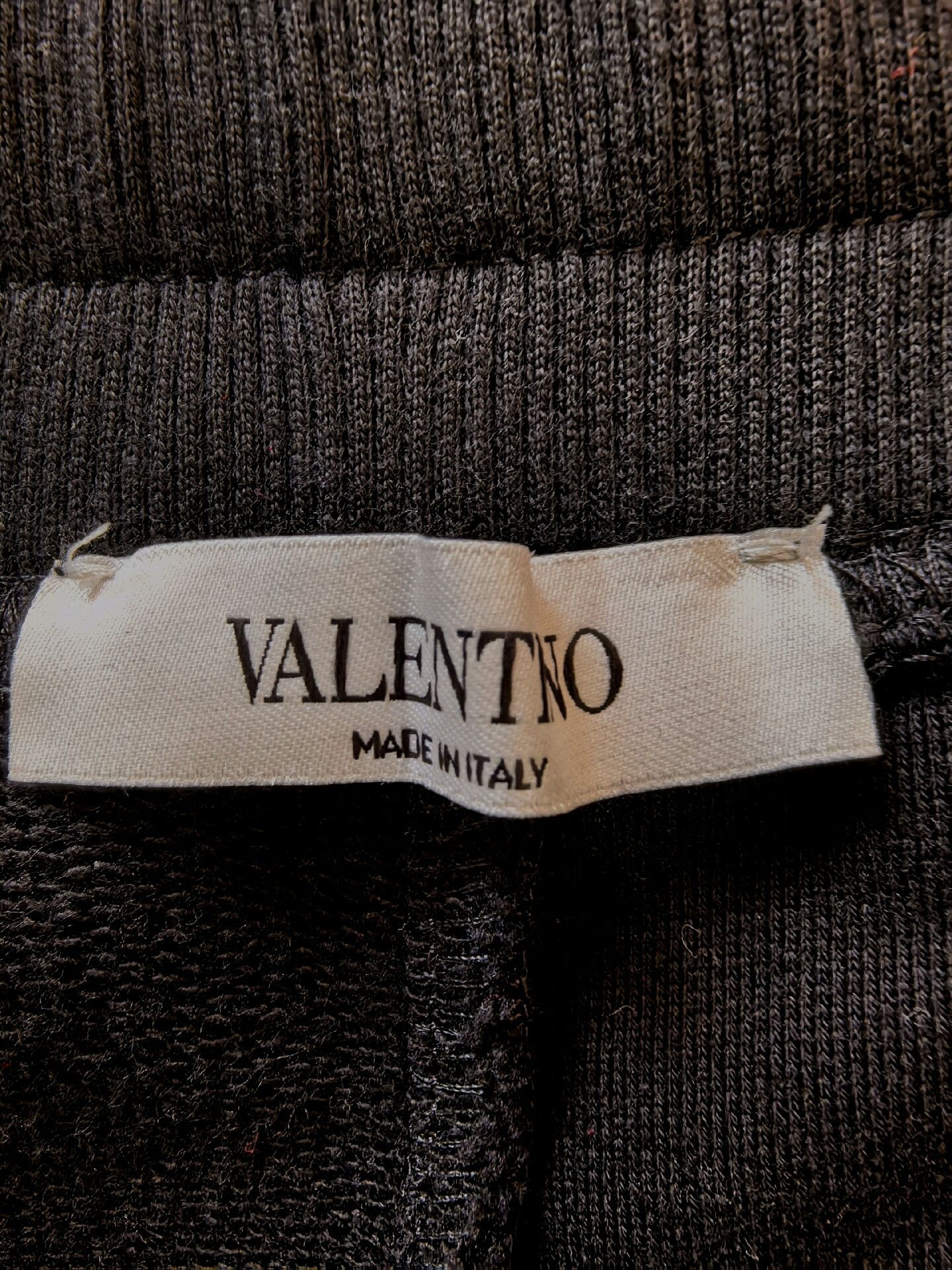 Valentino Valentino Irregular Panel Black Sweatpants M Size US 32 / EU 48 - 5 Thumbnail
