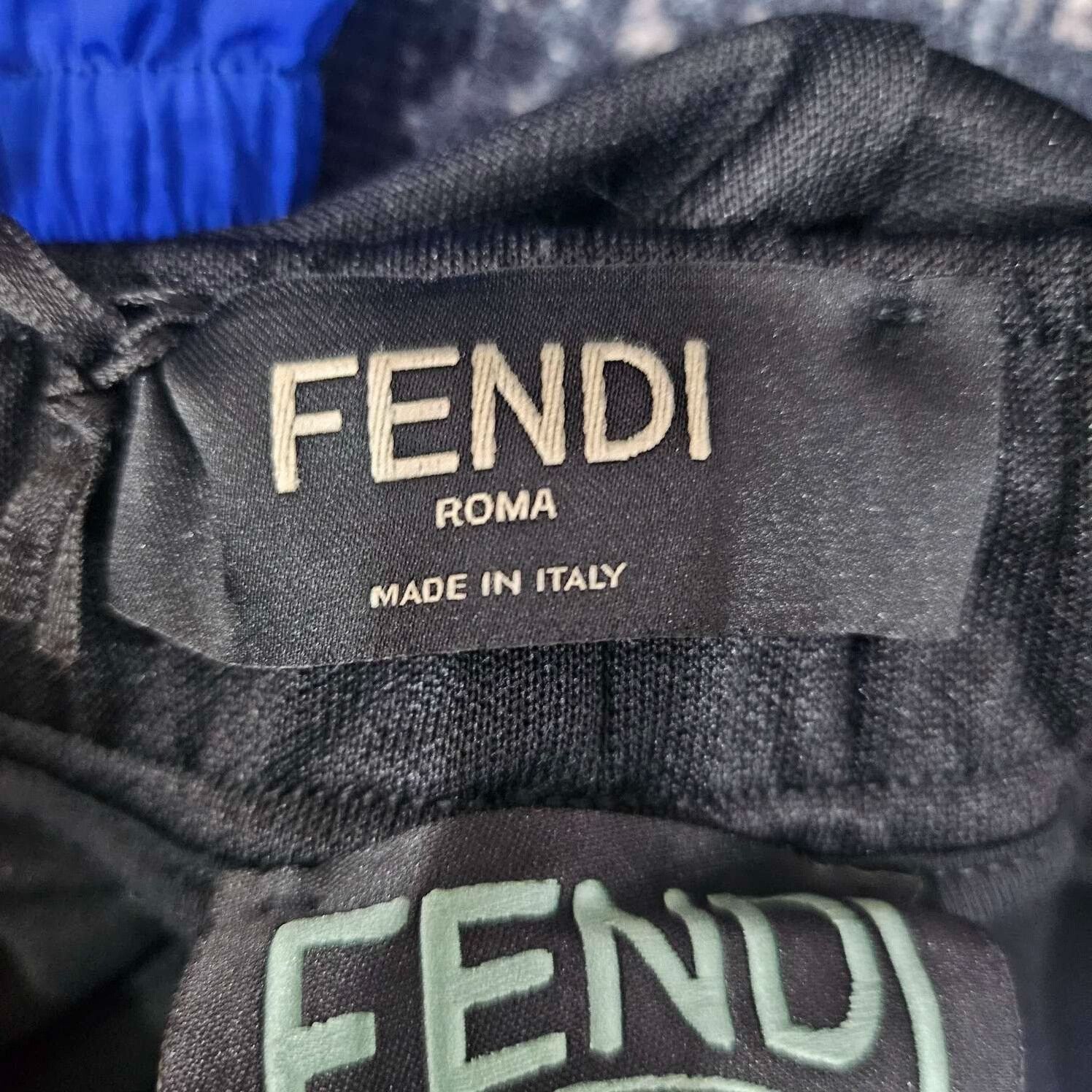 Fendi FENDI Colorblock Logo Sweatpants Size US 38 / EU 54 - 4 Thumbnail