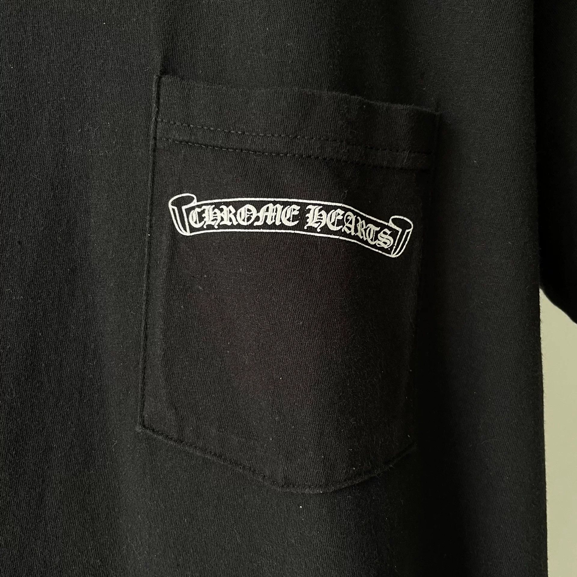Chrome Hearts Chrome Hearts Black Cross Short Sleeve Tee Size US L / EU 52-54 / 3 - 3 Thumbnail