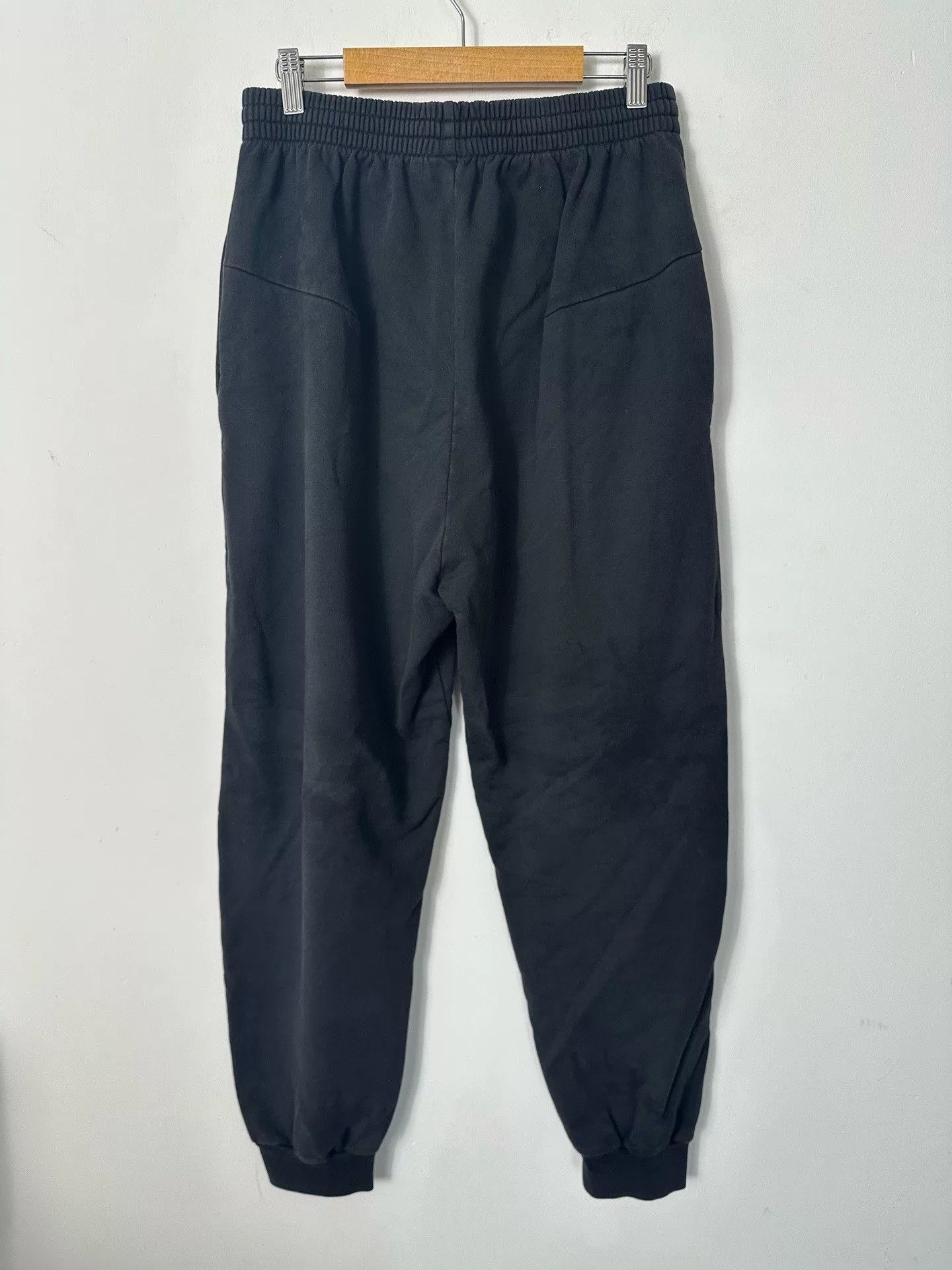 Balenciaga Balenciaga Black Logo Embroidered Pants Size US 38 / EU 54 - 4 Thumbnail