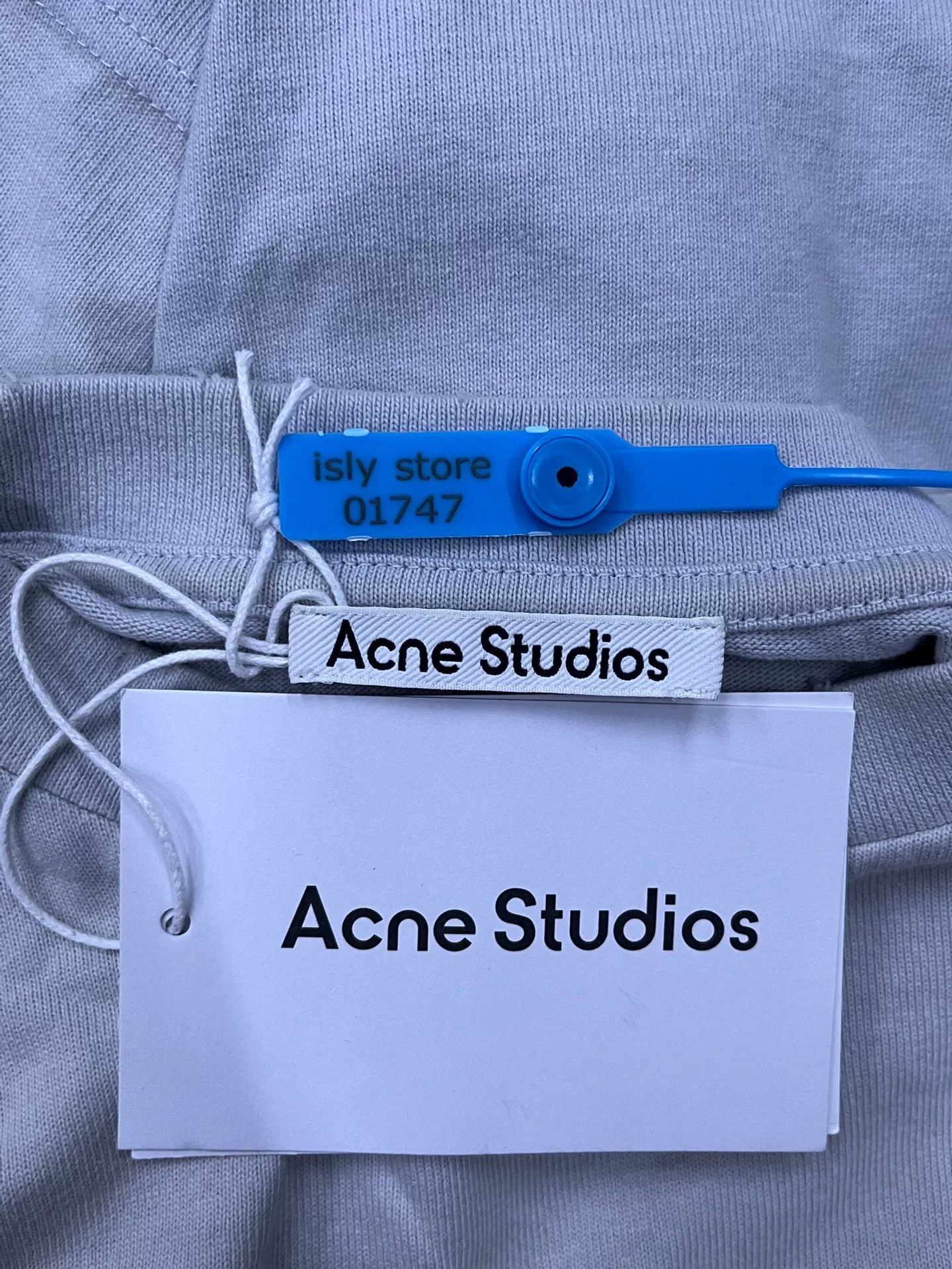 Acne Studios Acne Studios Logo Print Loose Long Sleeve T-shirt Size US L / EU 52-54 / 3 - 5 Thumbnail