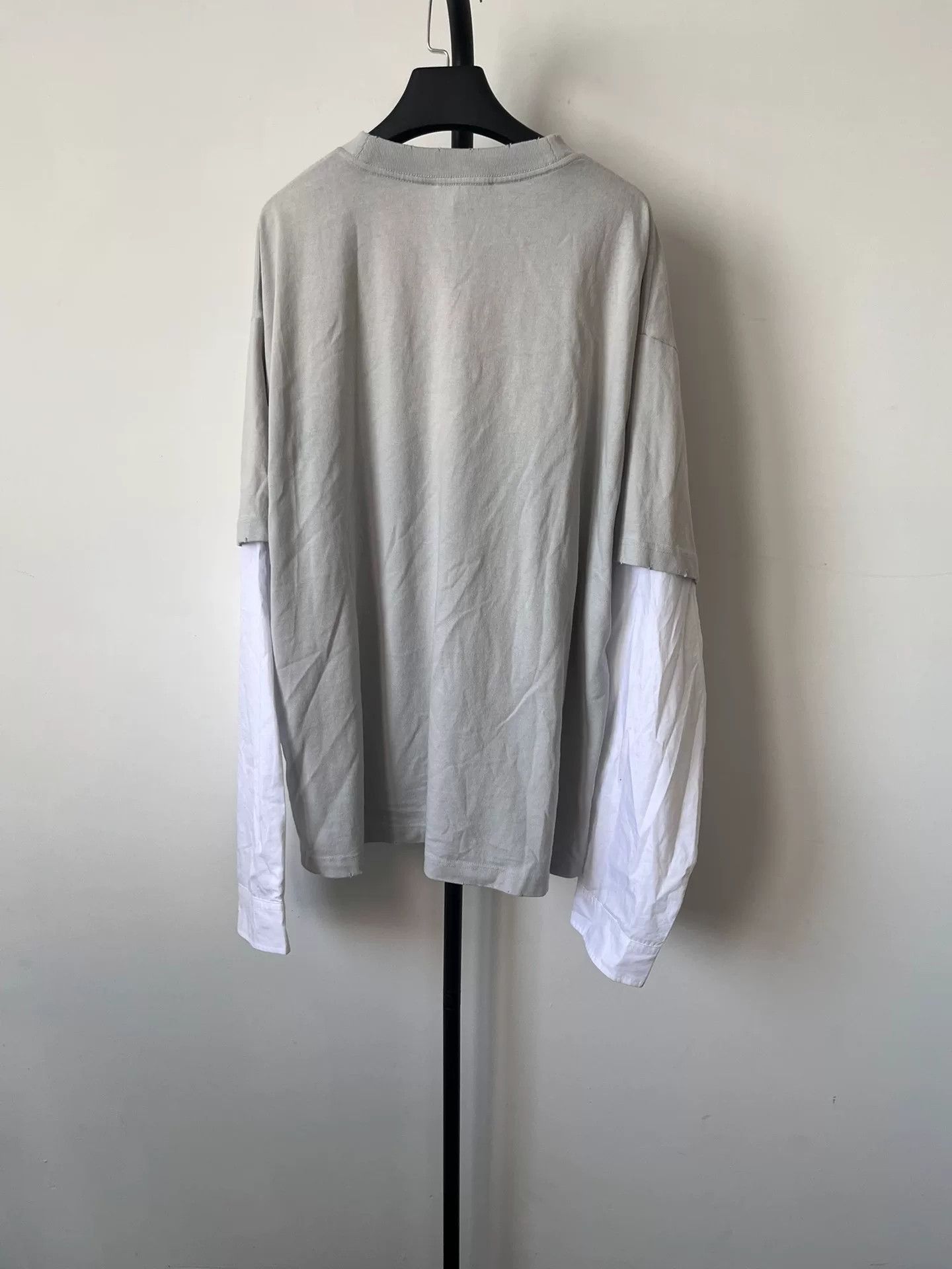 Acne Studios Acne Studios Logo Print Loose Long Sleeve T-shirt Size US L / EU 52-54 / 3 - 2 Thumbnail