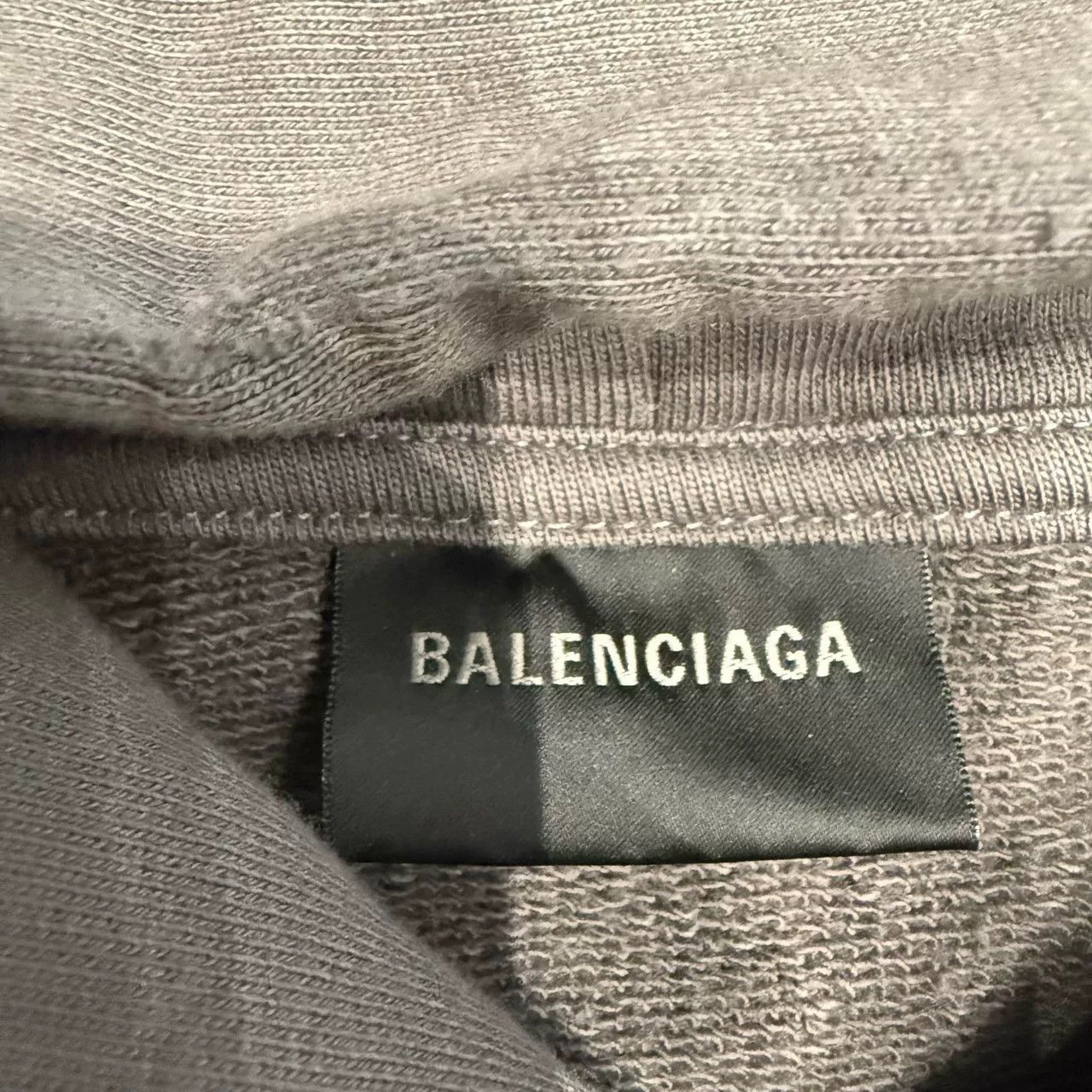 Balenciaga Balenciaga Gray Coke Hoodie XS Size US XS / EU 42 / 0 - 7 Thumbnail