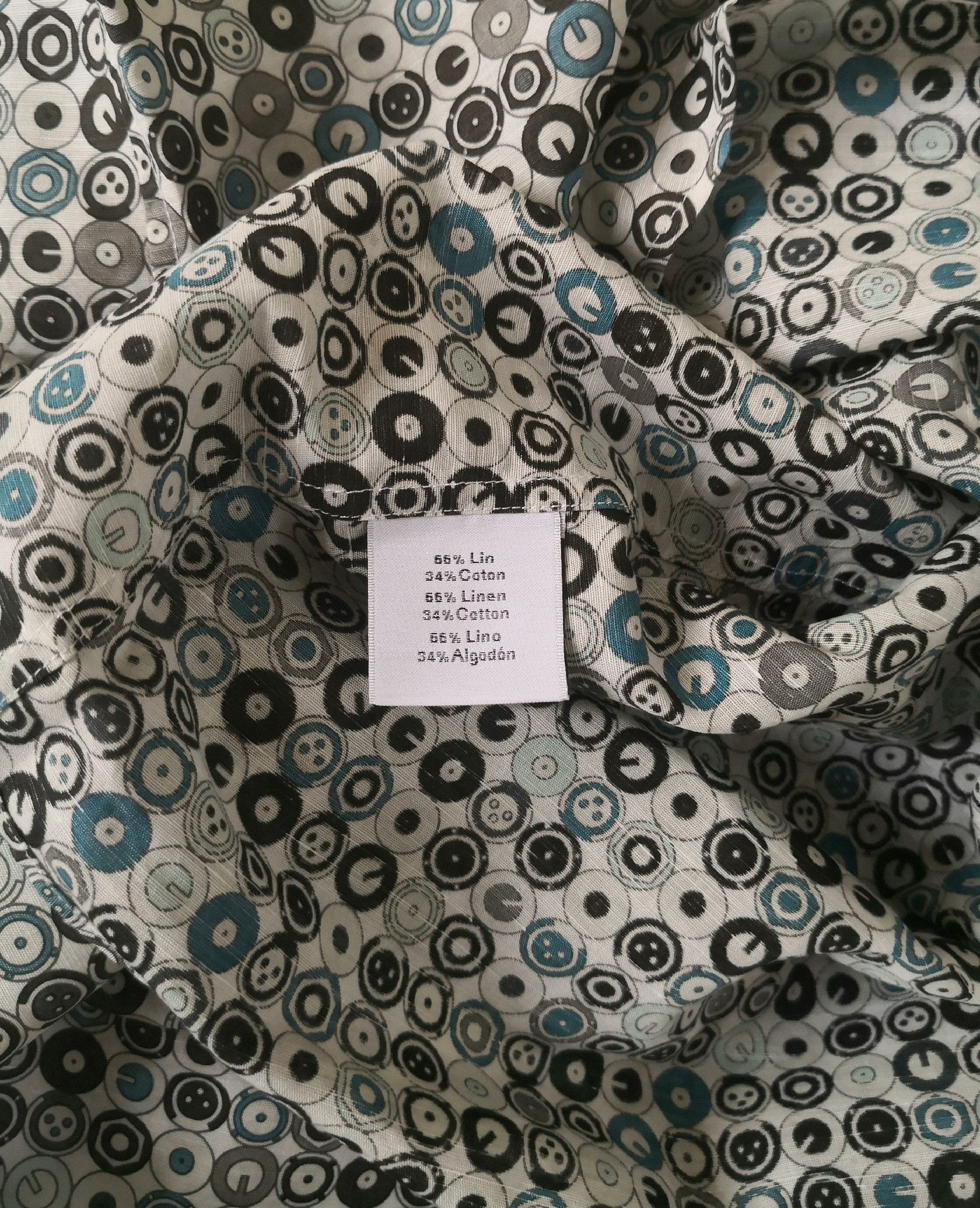 Hermes Hermes Linen Cotton Button Up Shirt Size US XL / EU 56 / 4 - 5 Thumbnail