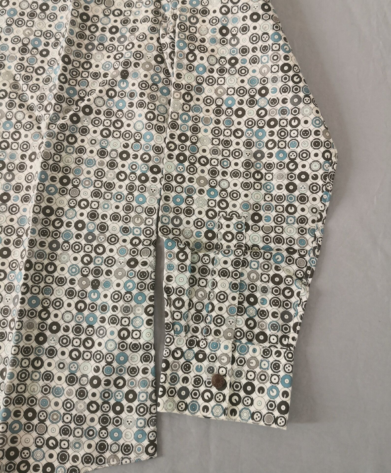 Hermes Hermes Linen Cotton Button Up Shirt Size US XL / EU 56 / 4 - 8 Thumbnail