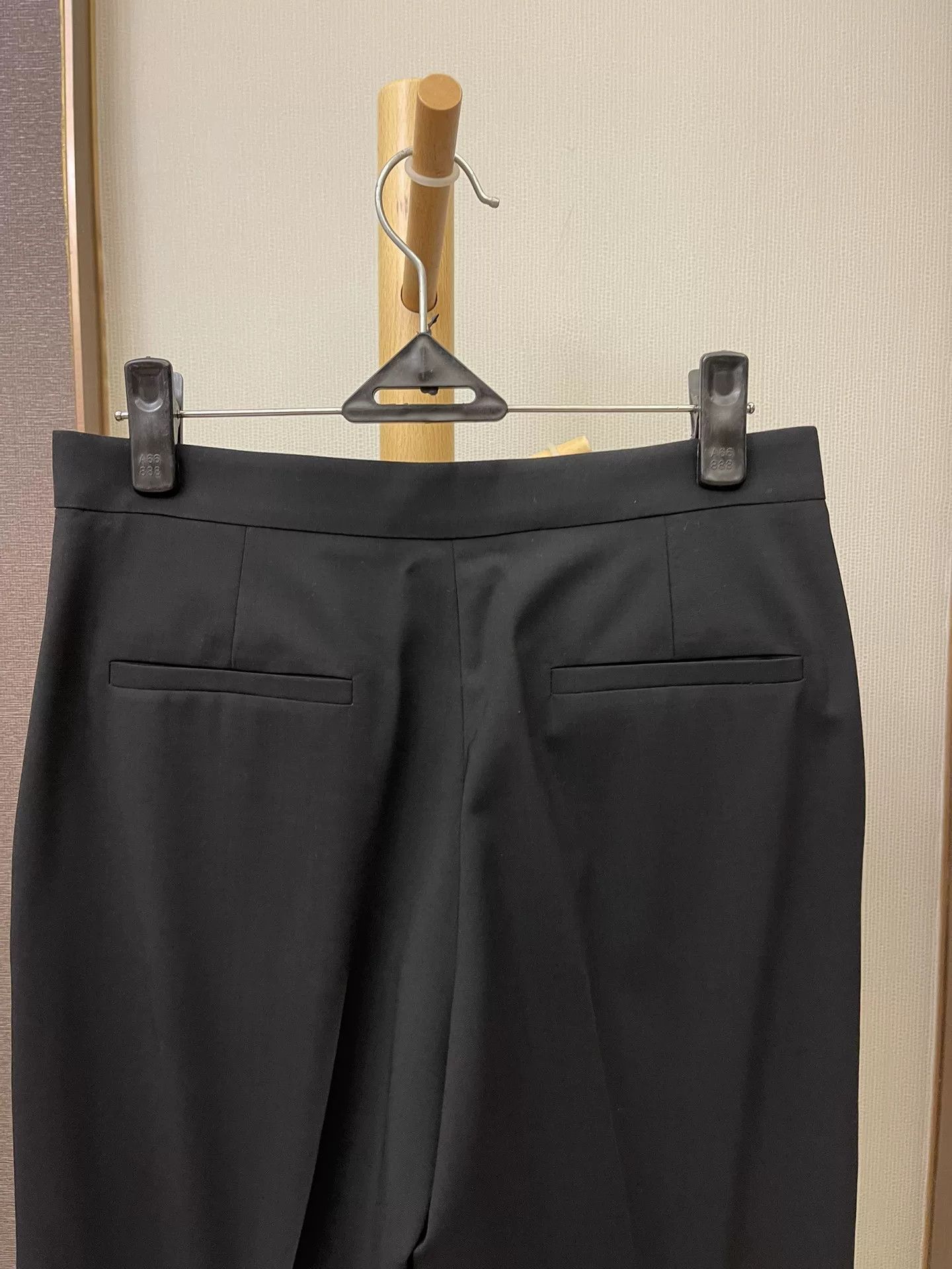 Valentino RED VALENTINO Black Wide-Leg Cropped Pants Size US 38 / EU 54 - 3 Thumbnail