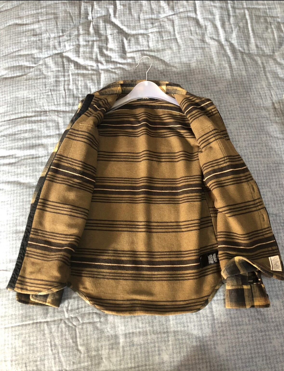 RRL Ralph Lauren RRL Vintage Plaid Blanket Lined Shirt Size US XS / EU 42 / 0 - 3 Thumbnail