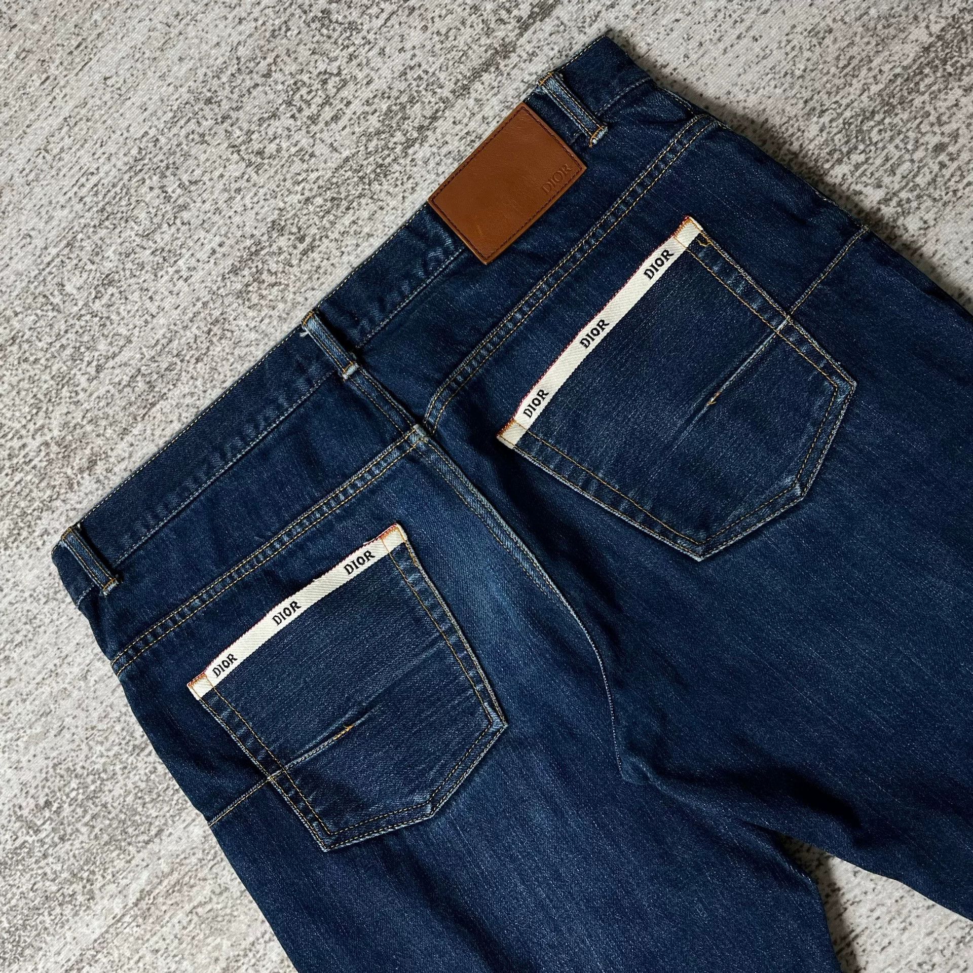 Dior Dior Solid Straight Casual Denim Pants Size US 32 / EU 48 - 6 Thumbnail
