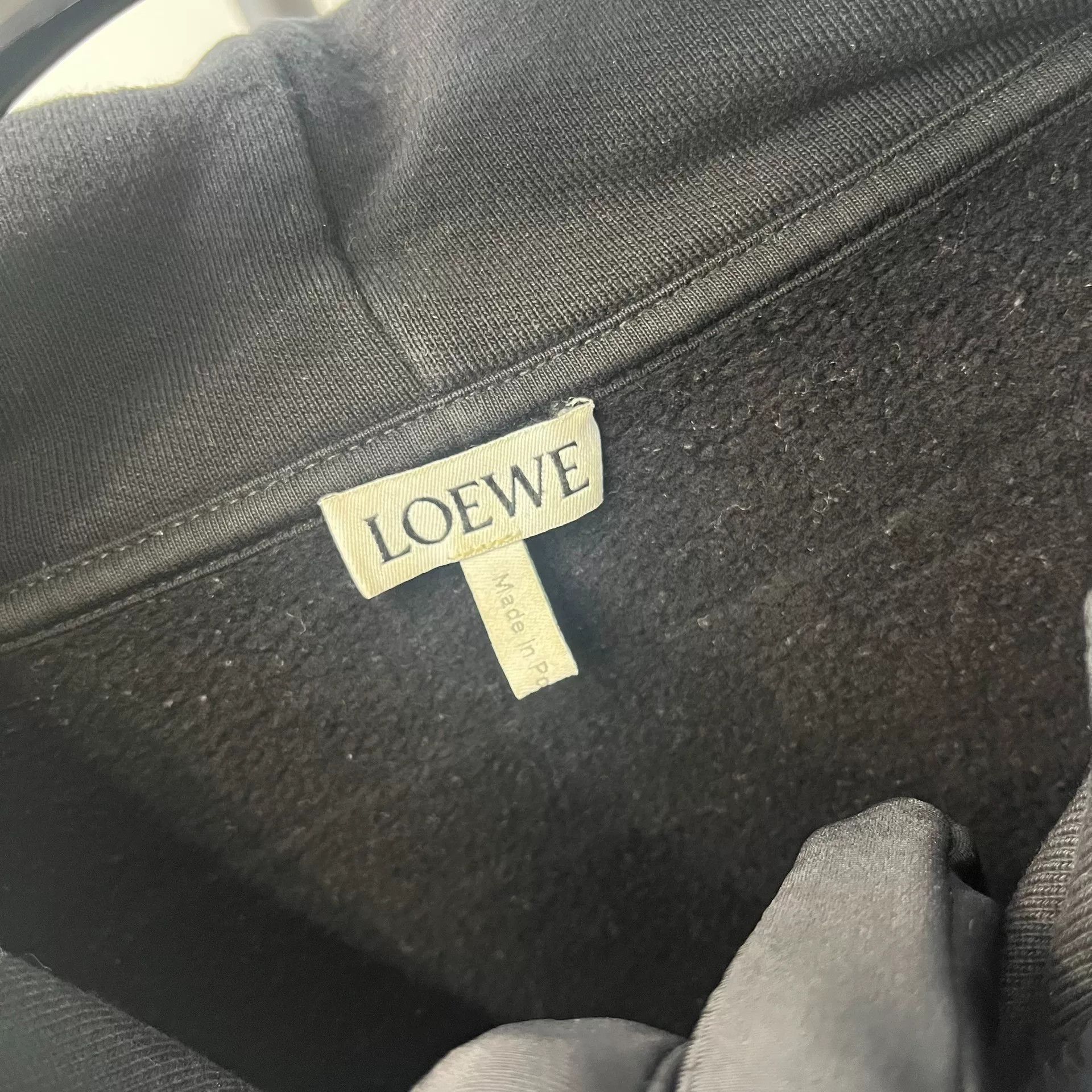 Loewe LOEWE Owl Embroidery Black Sweatshirt Size US L / EU 52-54 / 3 - 3 Thumbnail
