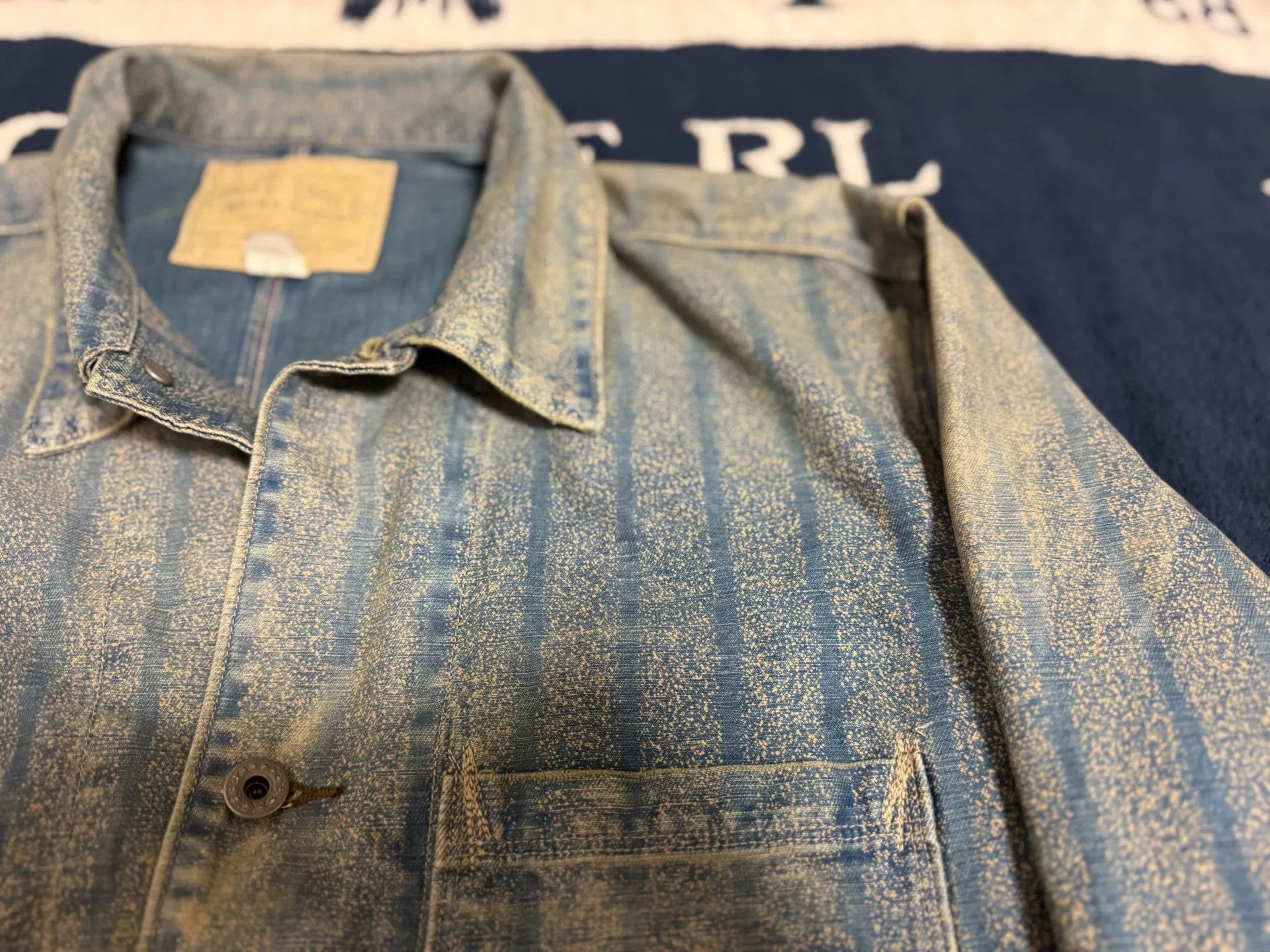 RRL Ralph Lauren RRL Wabash Stripe Engineer Jacket M Size US M / EU 48-50 / 2 - 3 Thumbnail