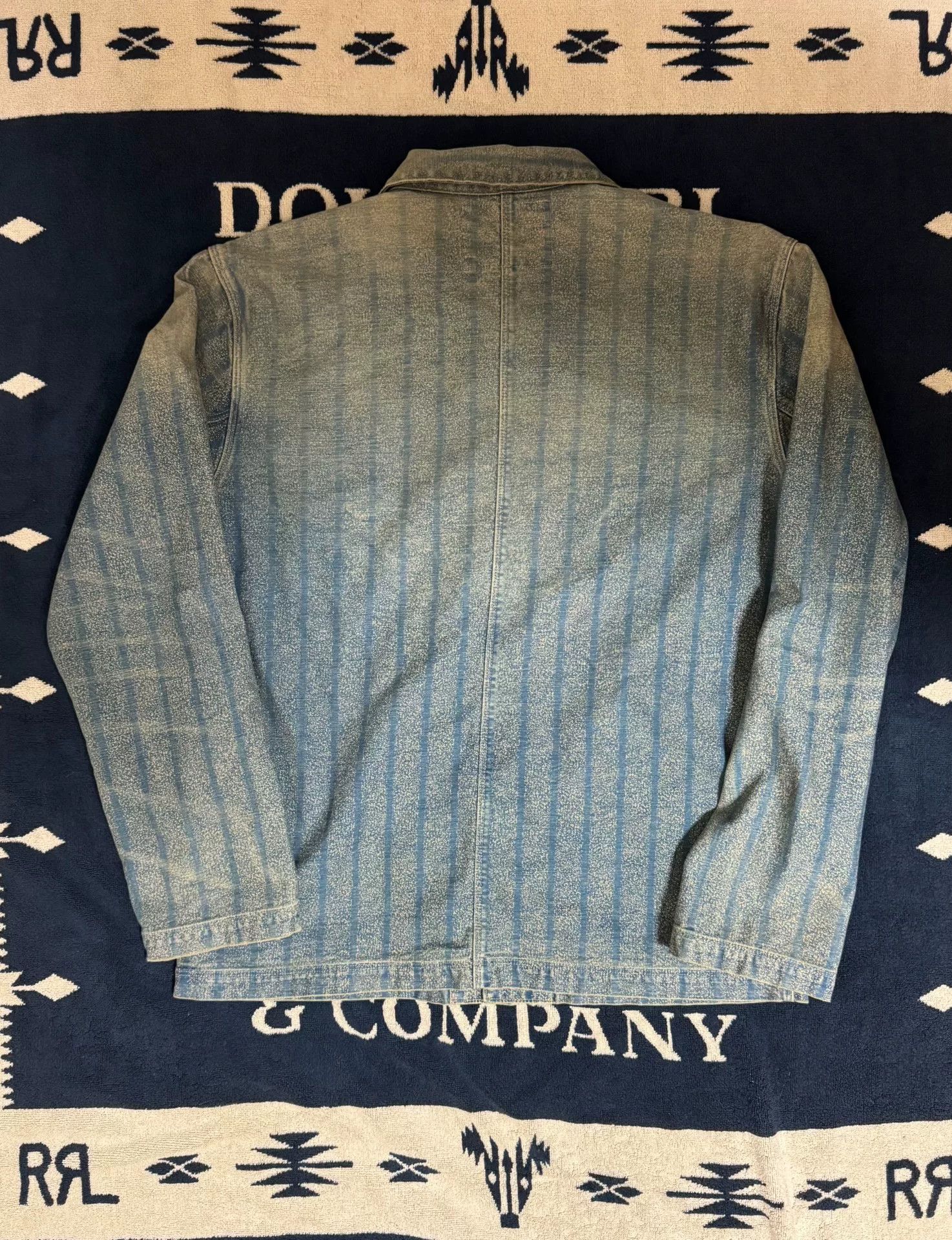 RRL Ralph Lauren RRL Wabash Stripe Engineer Jacket M Size US M / EU 48-50 / 2 - 2 Thumbnail
